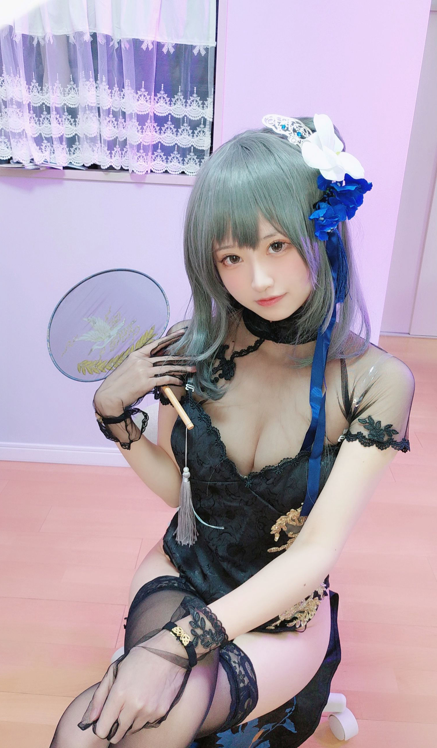 千阳(ちよ) – 路易九世旗袍 Cosplay-第3张