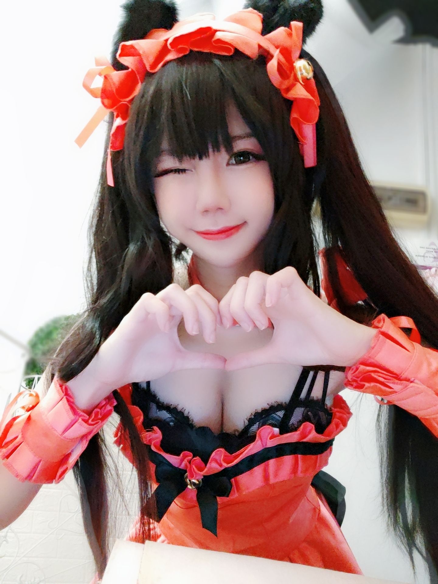 Sally Dorasnow – Bonus Kurumi Valentine Set Cosplay-第6张