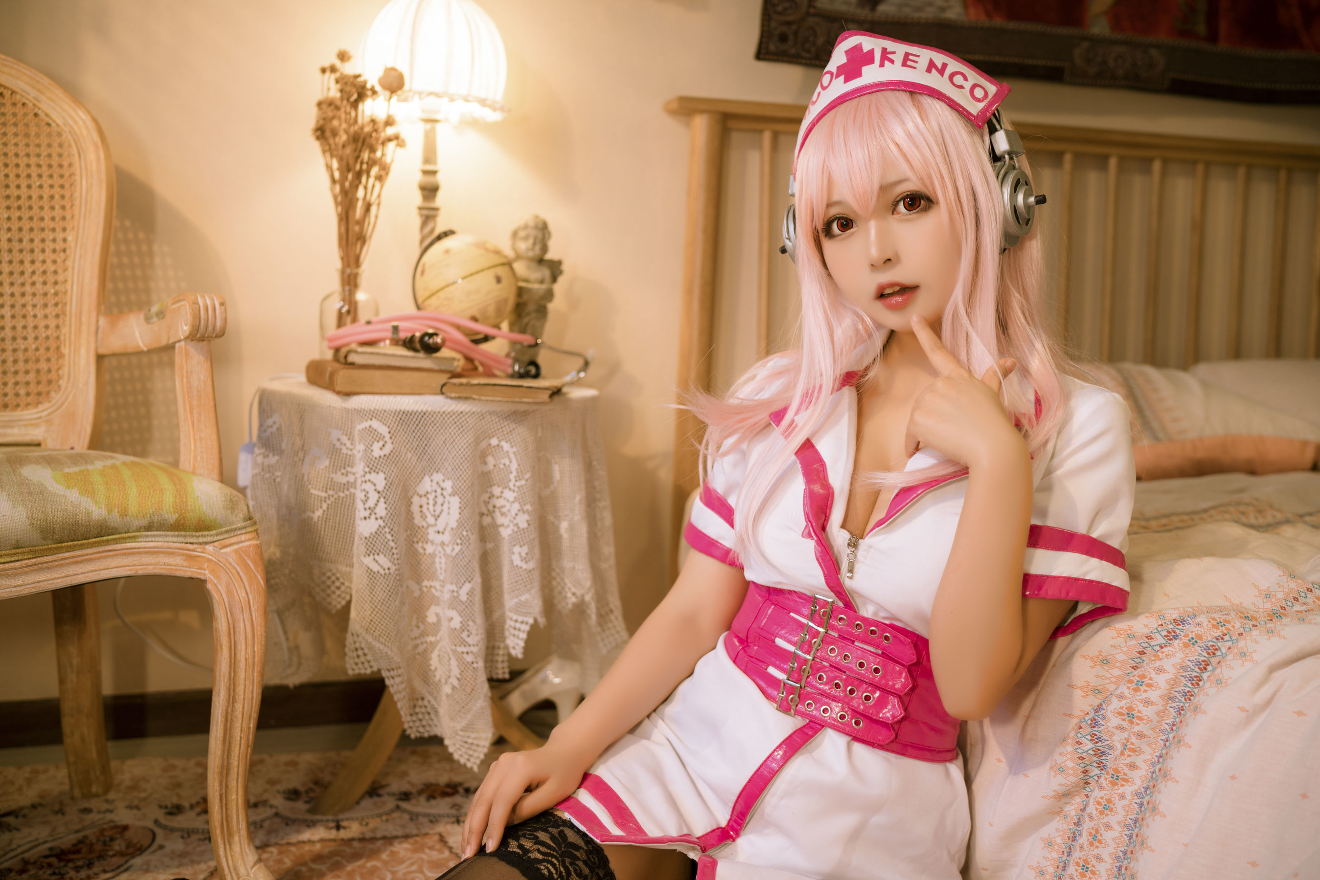 大眼萌妹黑猫猫OvO 索尼子 Cosplay-第3张