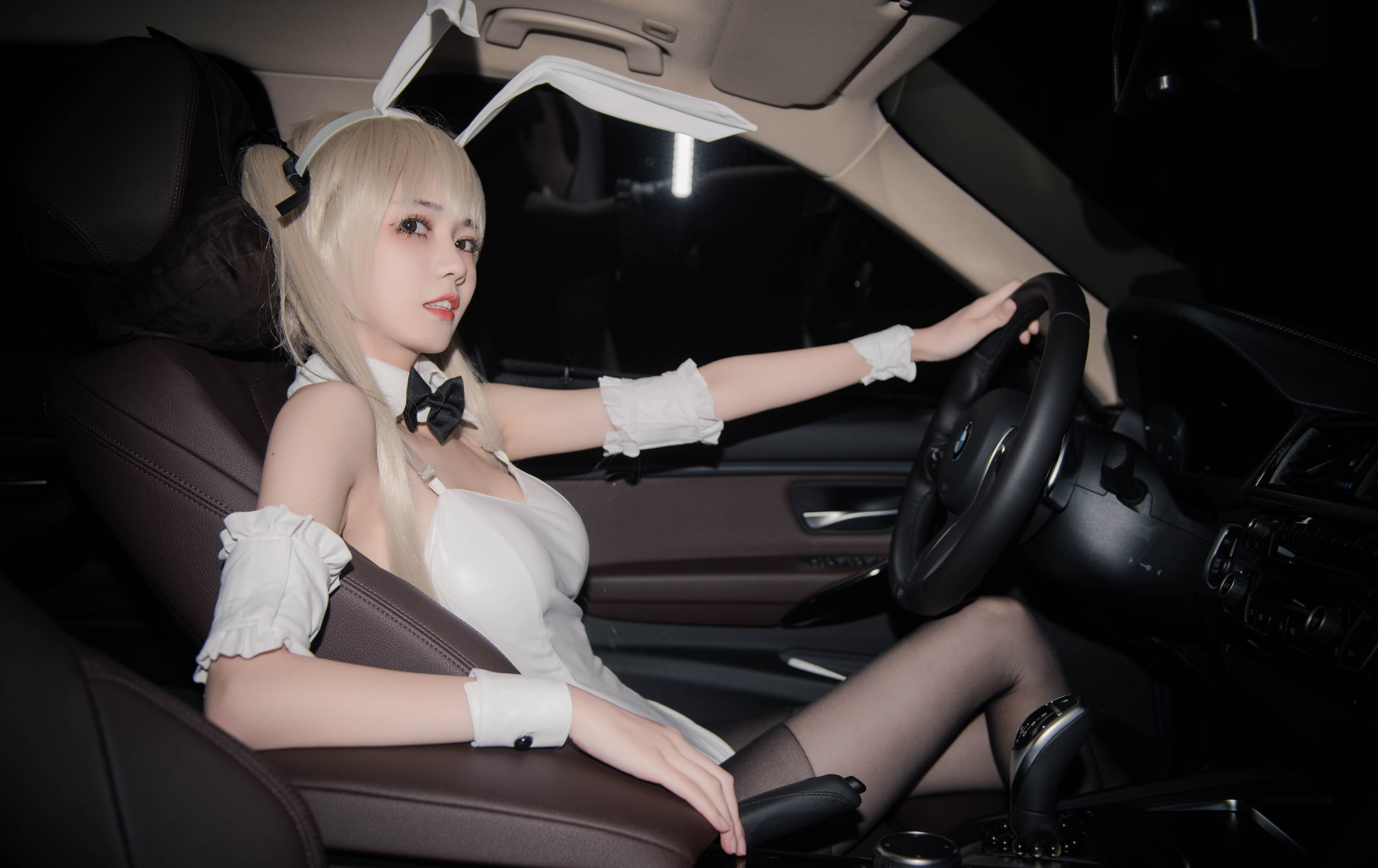 [萝莉COS] 小妖精你的负卿 – 穹妹兔女郎 Cosplay-第6张