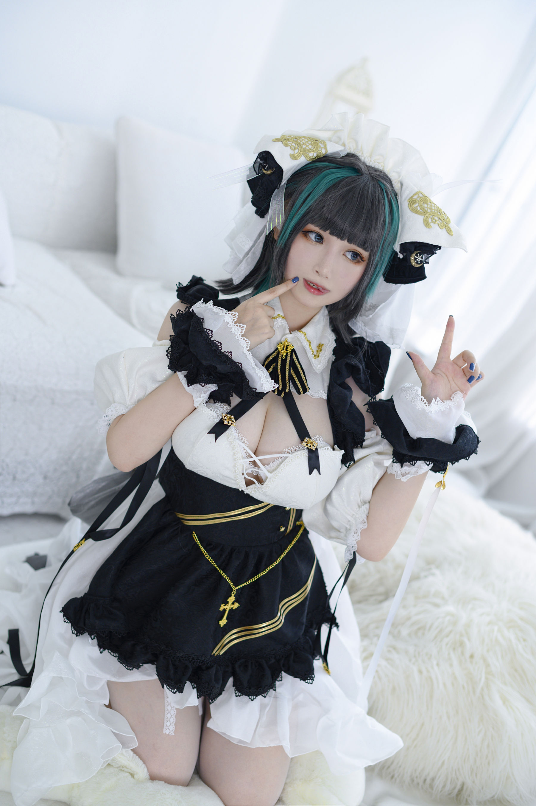 二次元美少女PAKI酱 – 柴郡 Cosplay-第36张