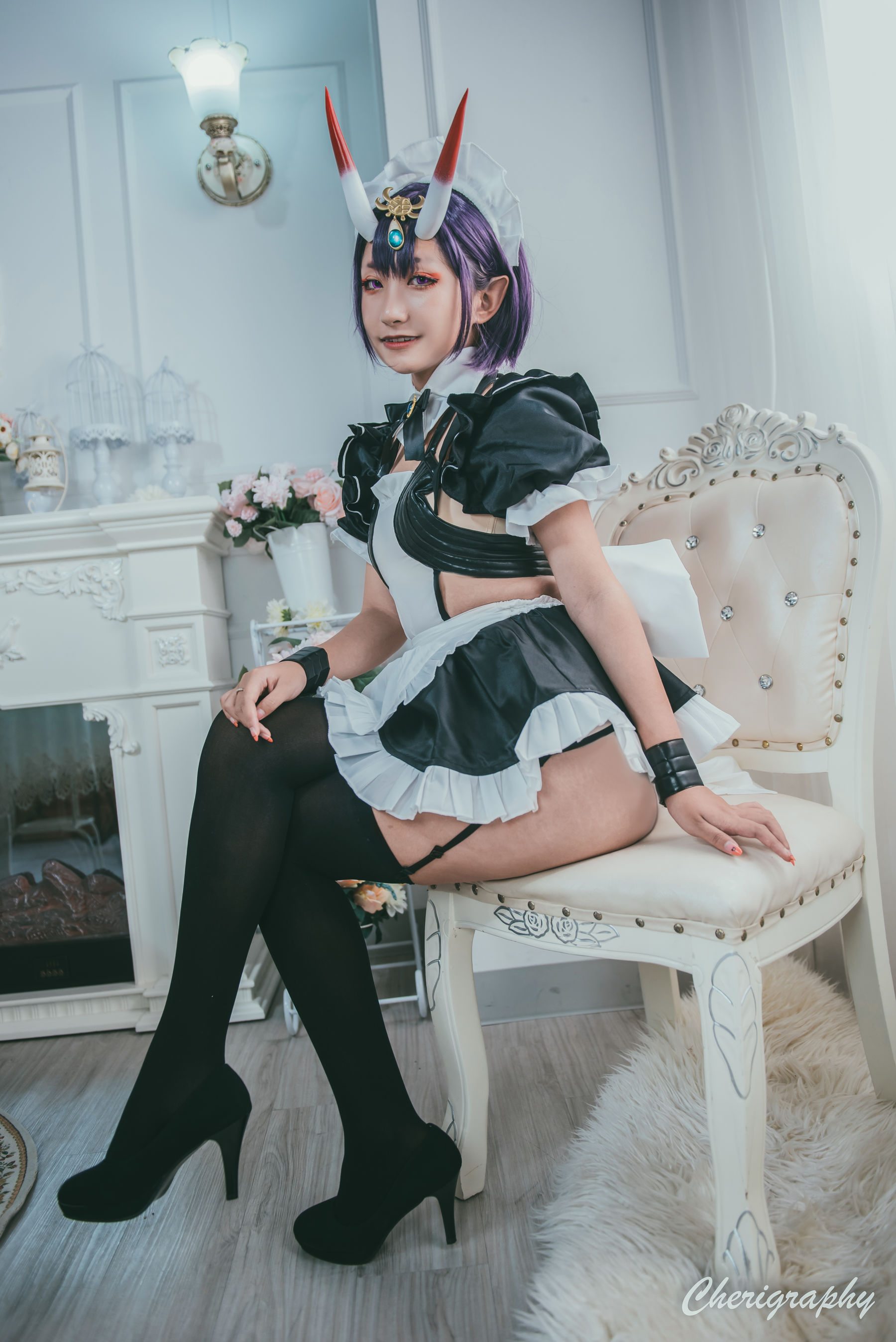 Roroki骷髅姫 – 酒吞女仆 Cosplay-第1张
