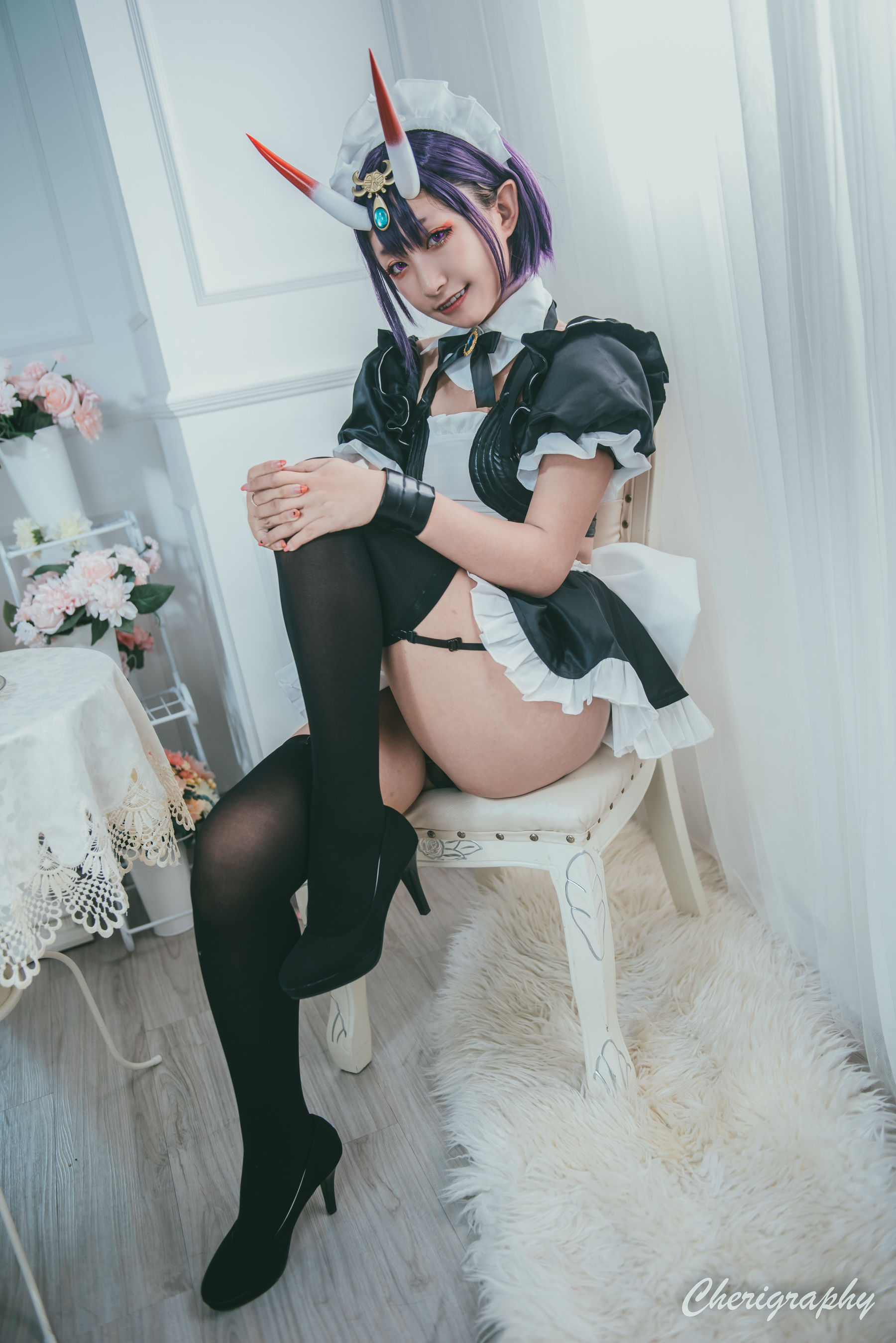 Roroki骷髅姫 – 酒吞女仆 Cosplay-第5张