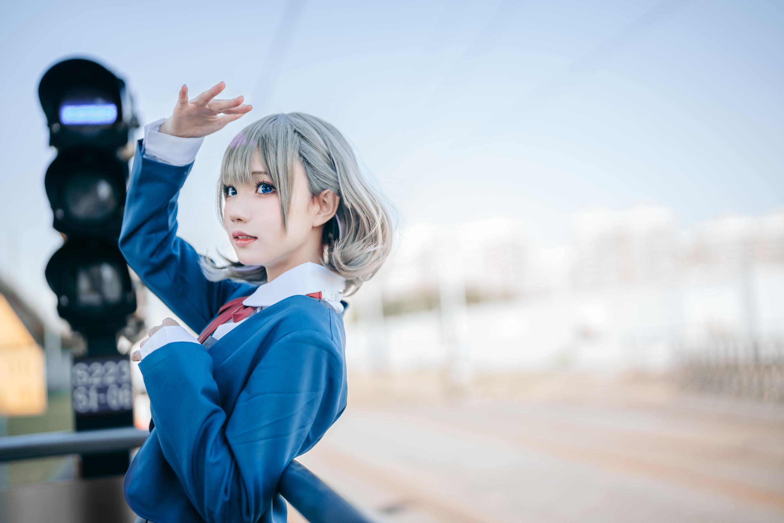 花柒Hana – 唐可可校服 Cosplay-第6张