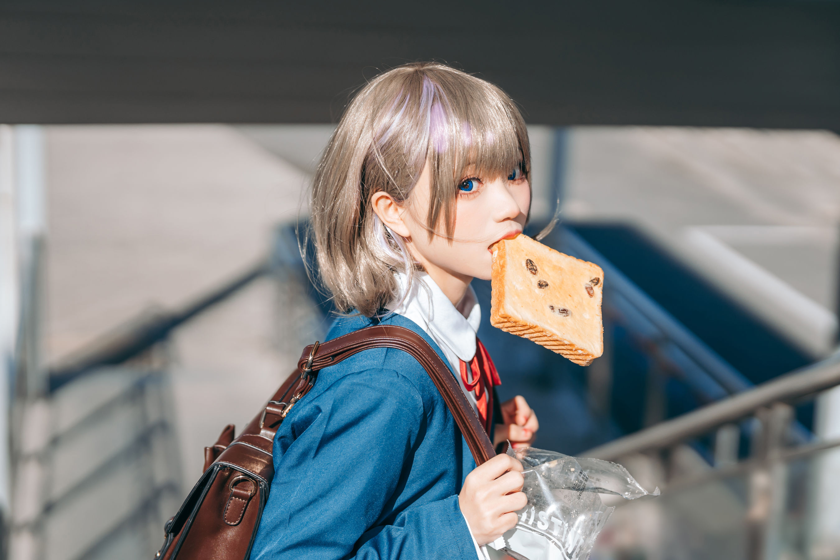 花柒Hana – 唐可可校服 Cosplay-第12张