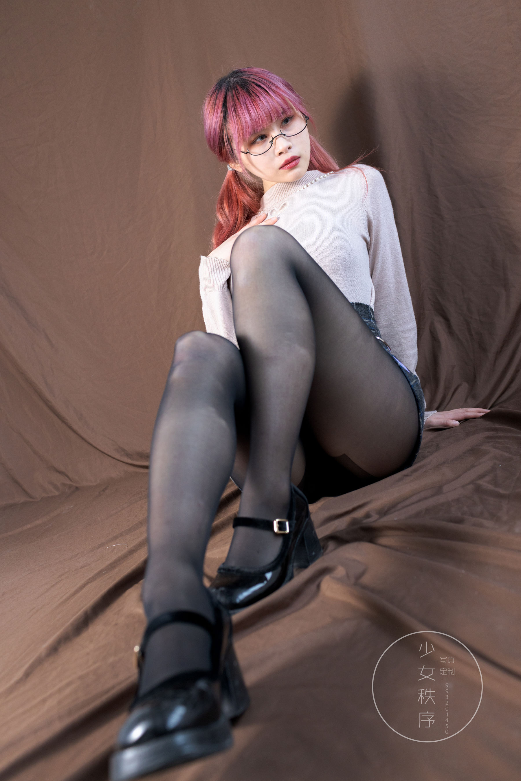 动漫博主田璐璐 – 少女秩序 黑丝 Cosplay-第12张