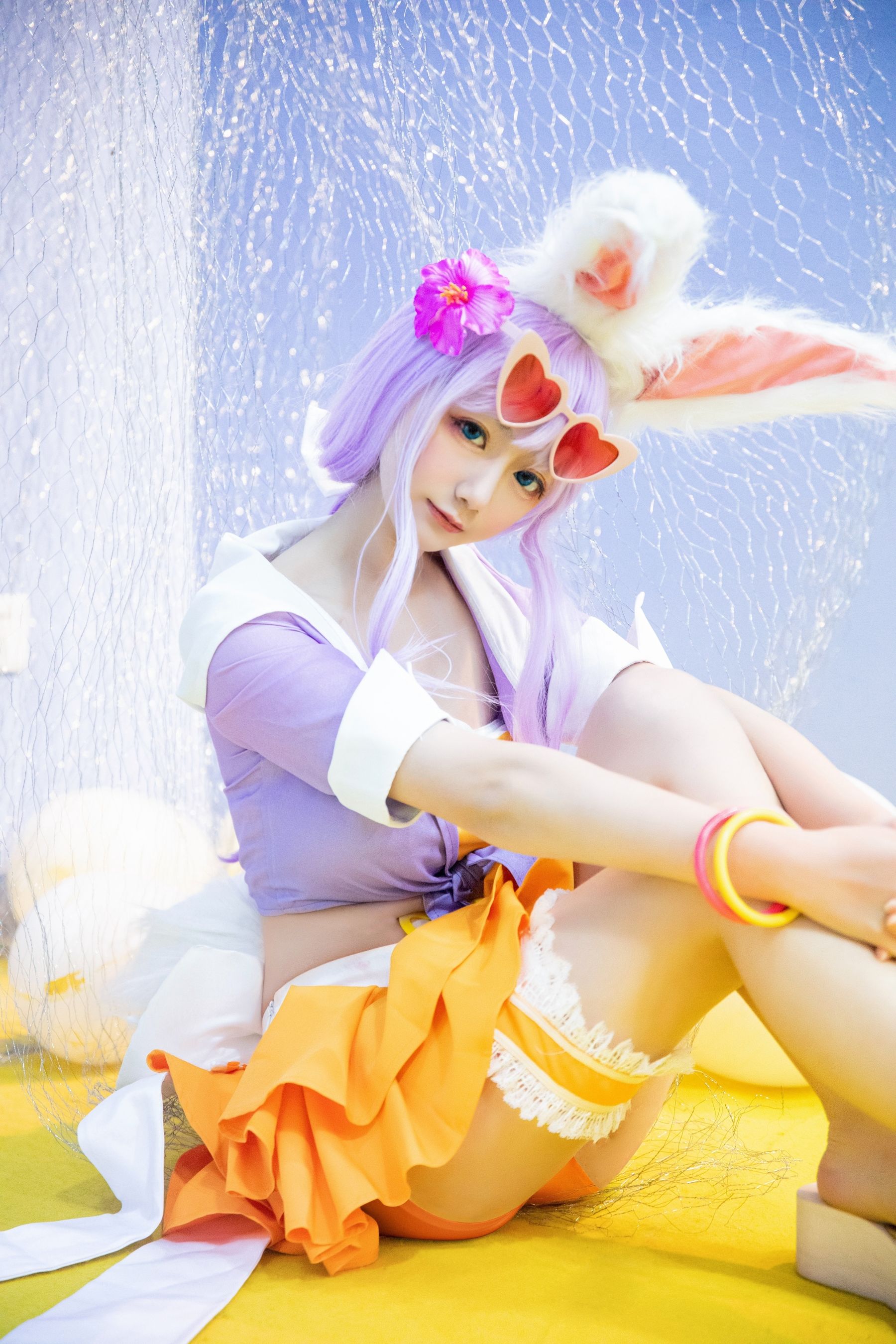 [Cosplay写真] 动漫博主弦音sic – 王者荣耀 公孙离蜜橘之夏 Cosplay-第5张
