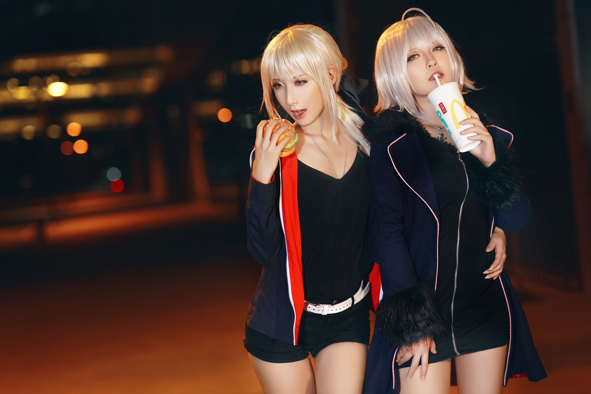 半半子索索sophia – 黑贞2 Cosplay-第1张