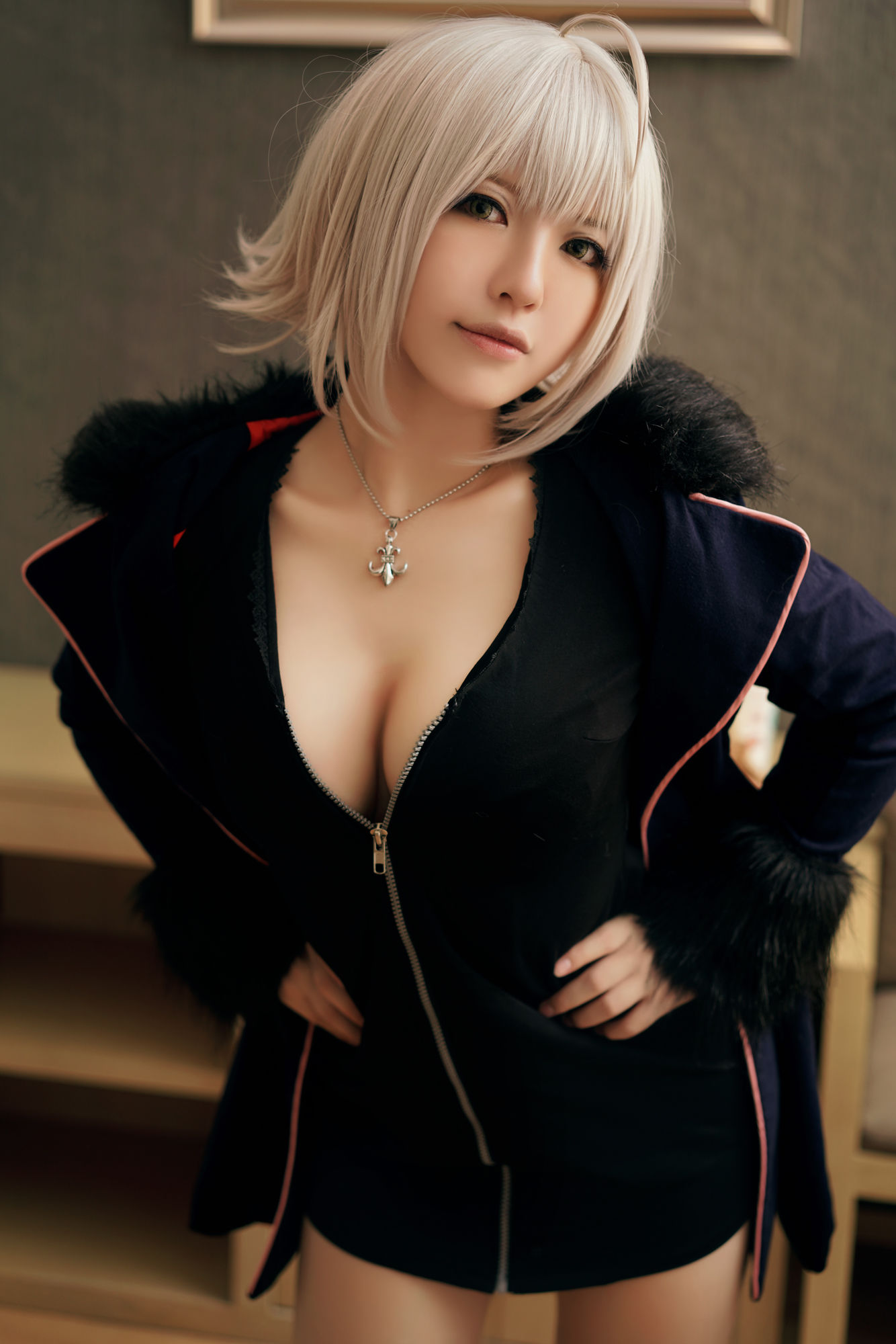 半半子索索sophia – 黑贞2 Cosplay-第4张