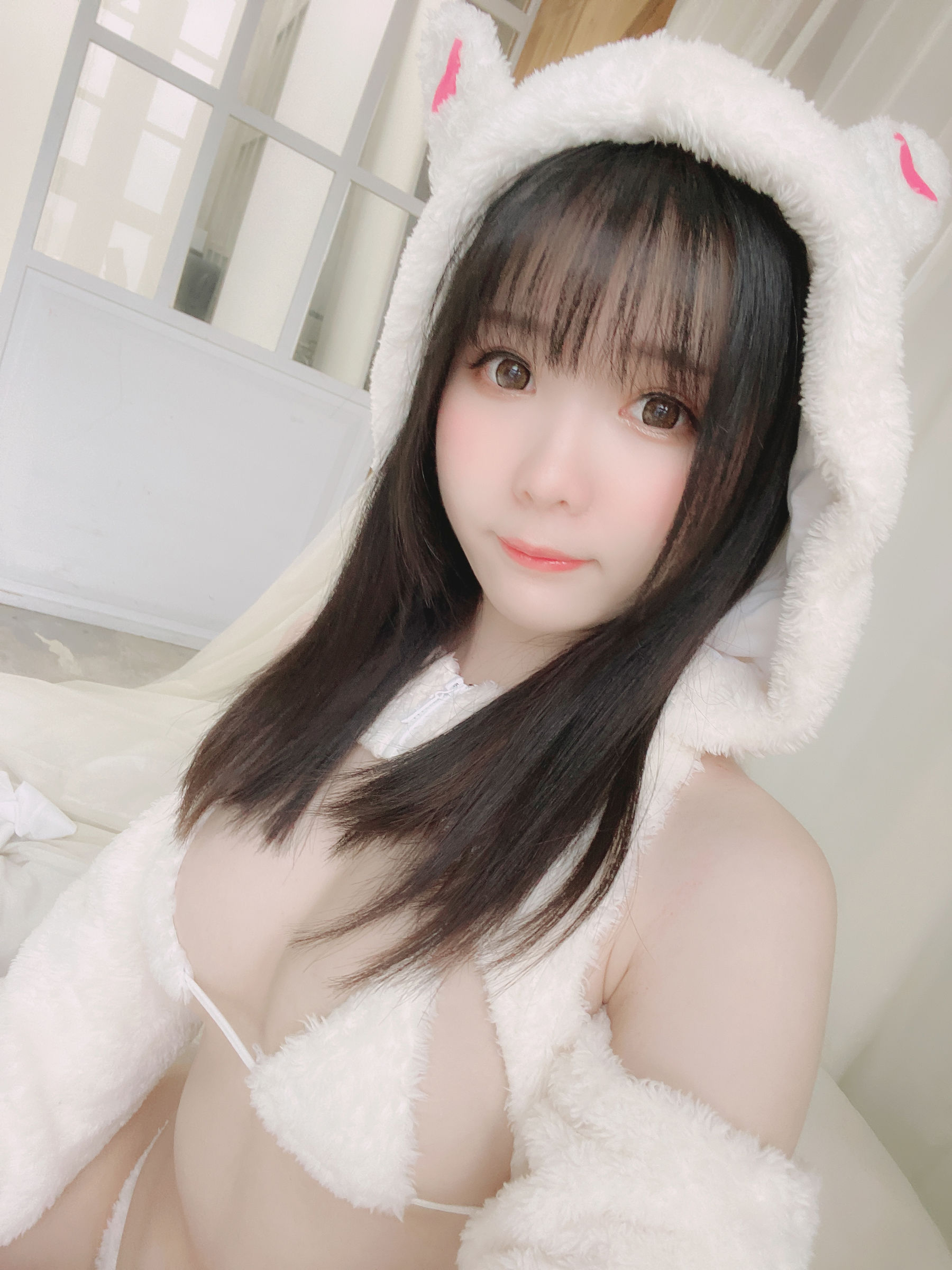 微博妹纸霜月shimo – もこもこうさぎ Cosplay-第5张