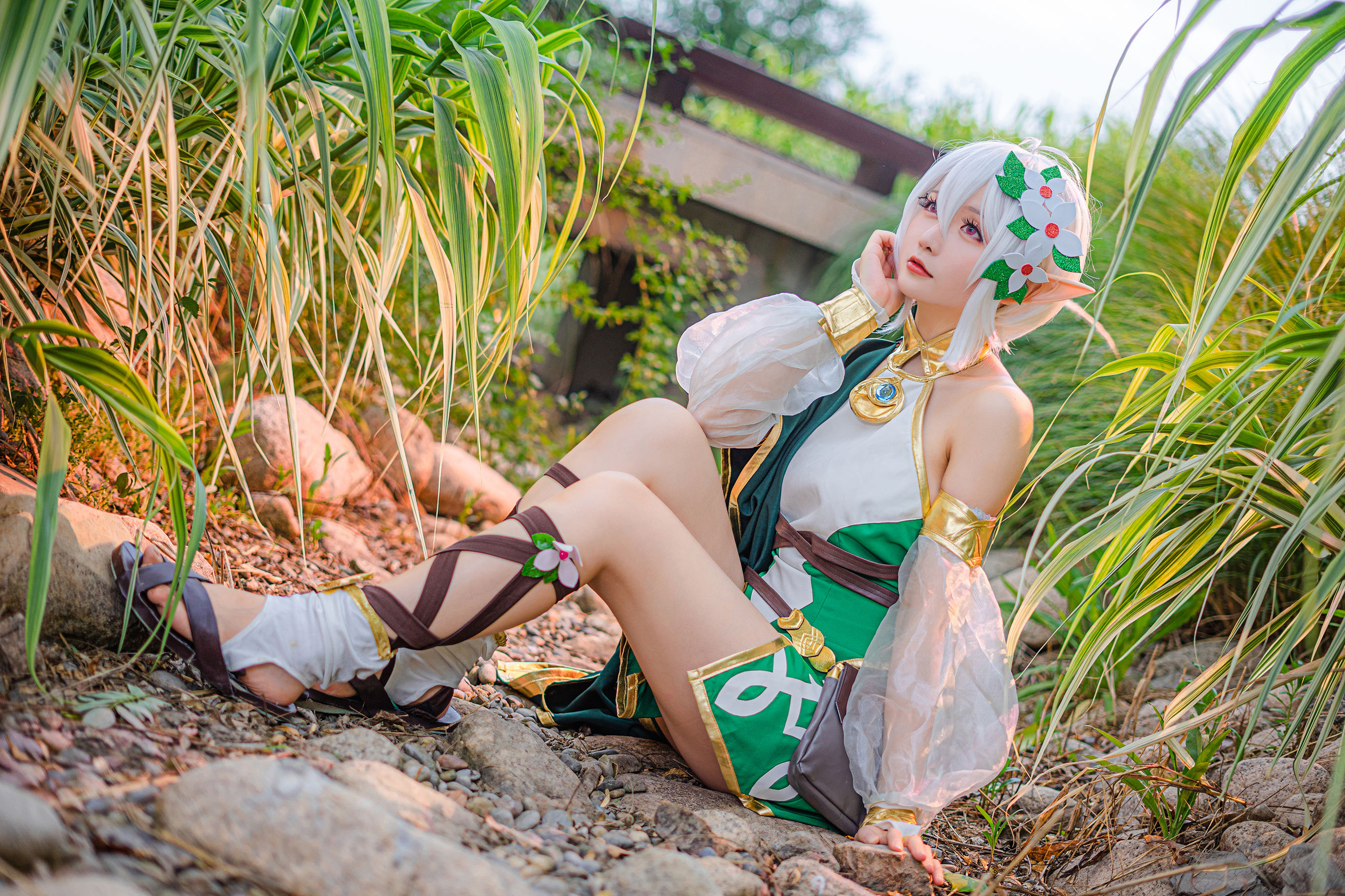 Coser小姐姐星之迟迟 – 秘密花园 可可萝 Cosplay-第2张