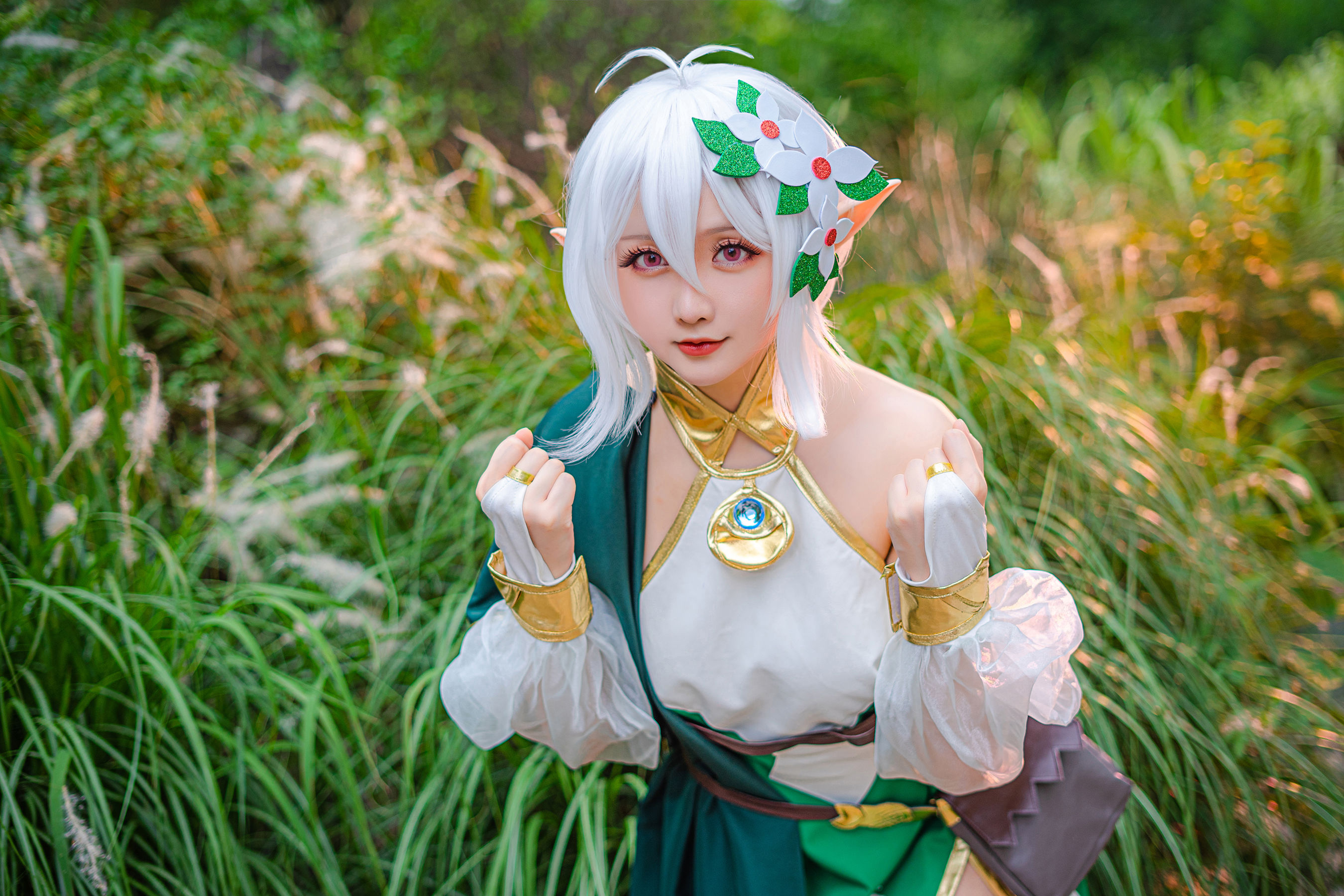 Coser小姐姐星之迟迟 – 秘密花园 可可萝 Cosplay-第6张
