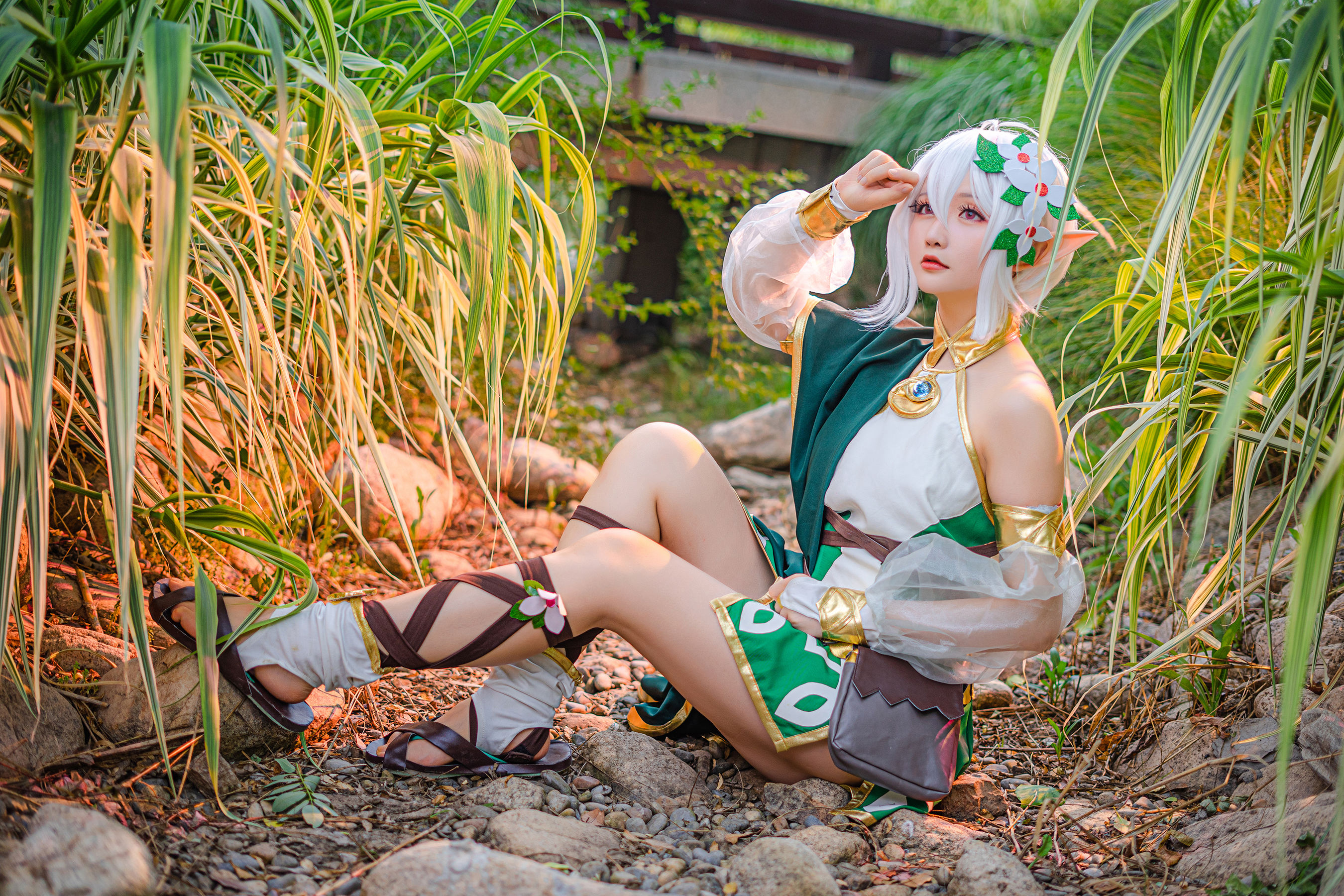 Coser小姐姐星之迟迟 – 秘密花园 可可萝 Cosplay-第17张