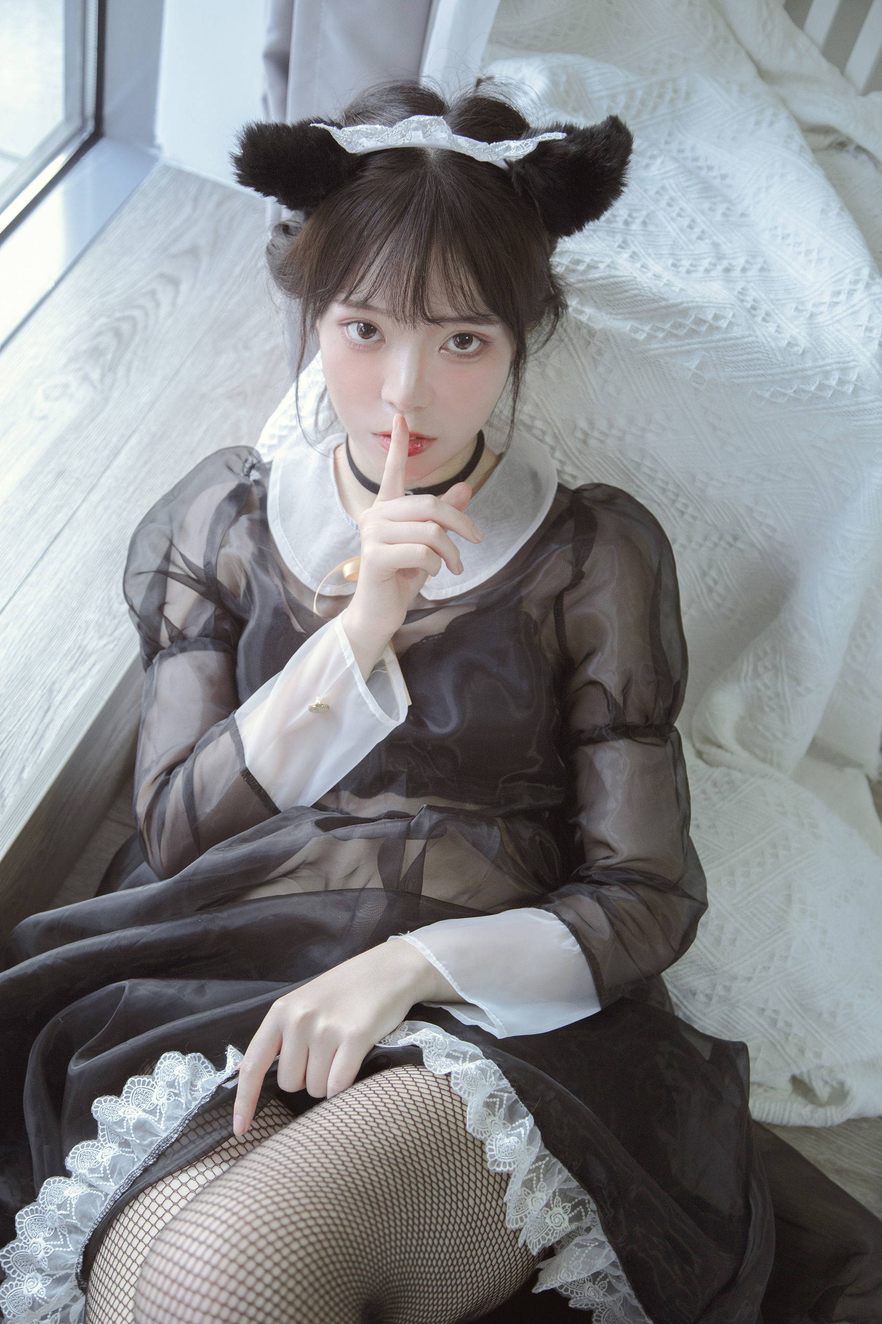 可爱妹子Fushii_海堂 女仆 Cosplay-第1张