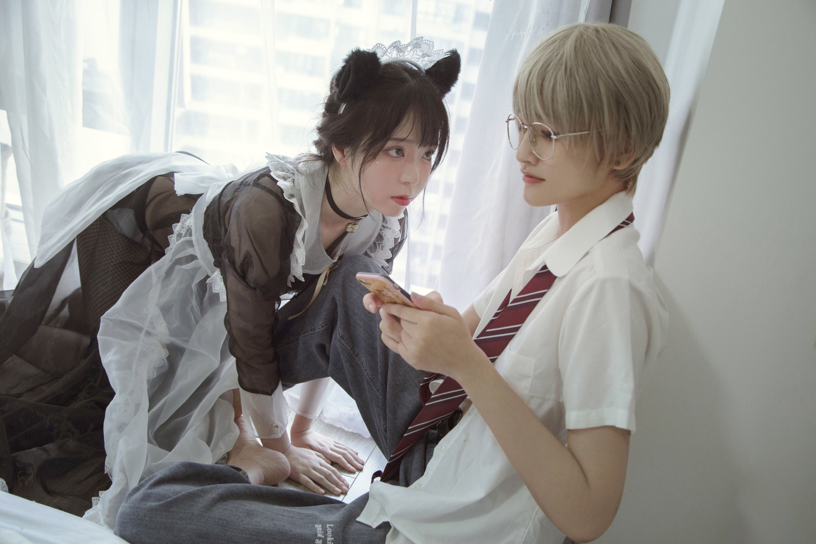 可爱妹子Fushii_海堂 女仆 Cosplay-第5张