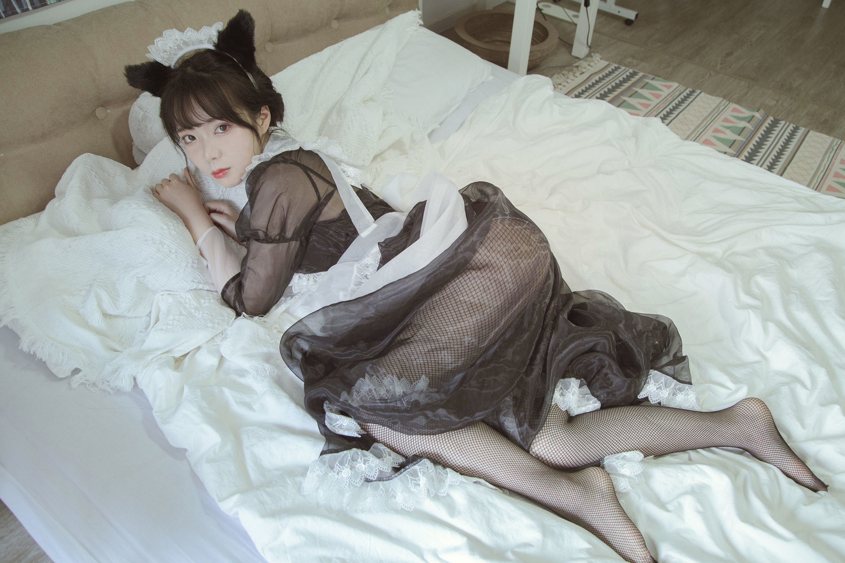可爱妹子Fushii_海堂 女仆 Cosplay-第30张