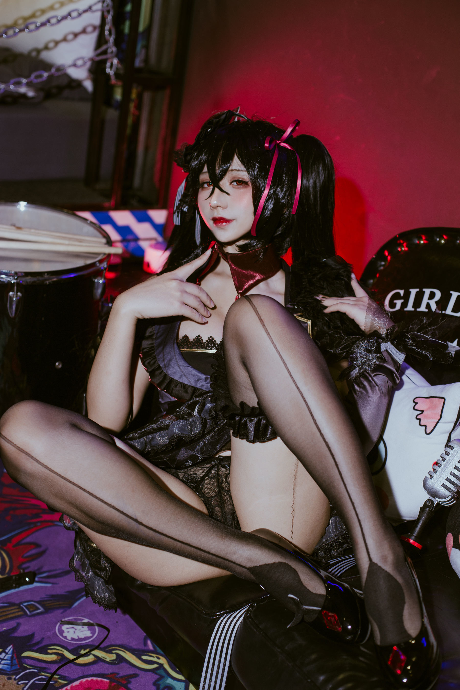 动漫博主九曲Jean – 大凤打歌服 Cosplay-第1张