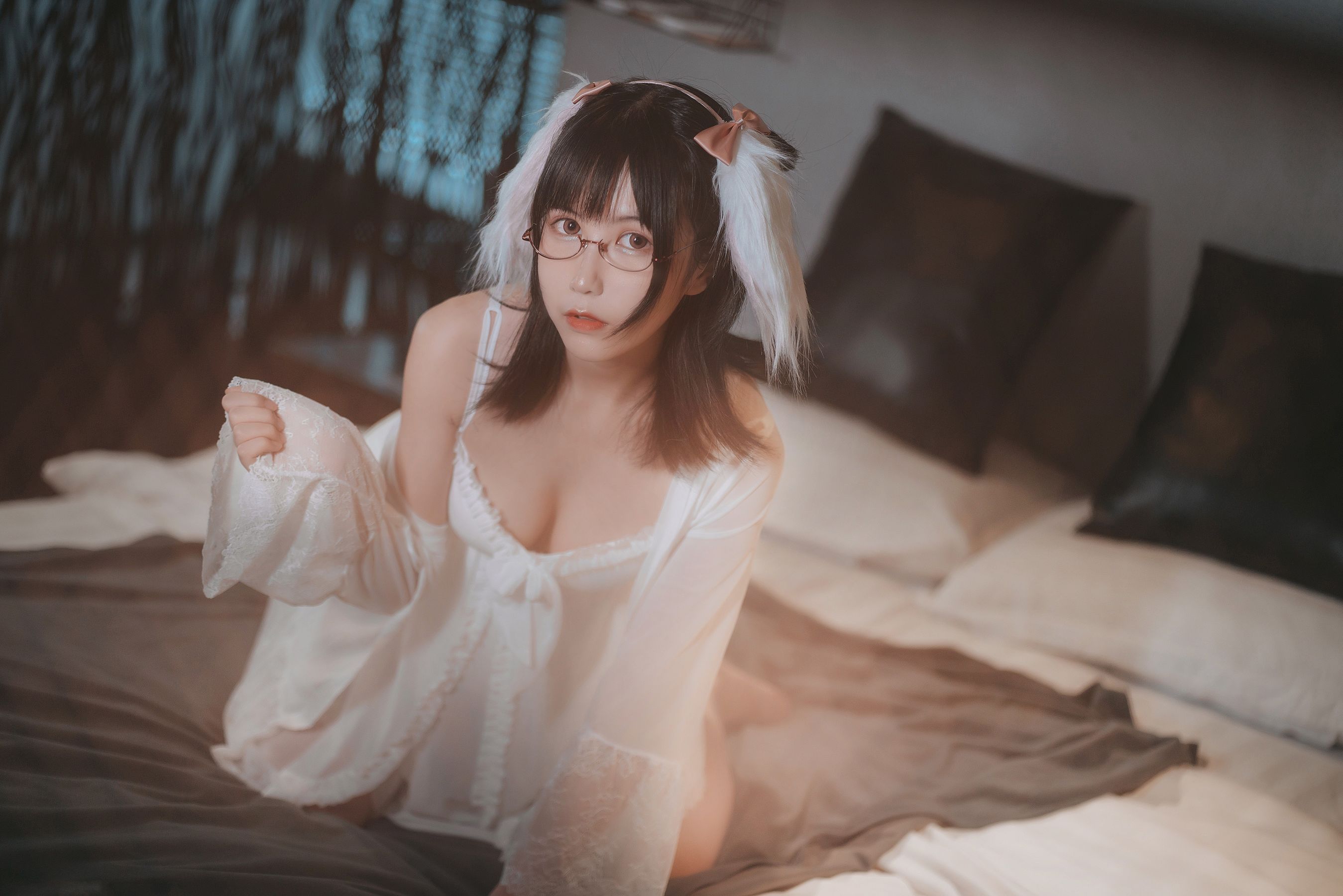 COSER美女逐月su 睡衣兔子 Cosplay-第2张