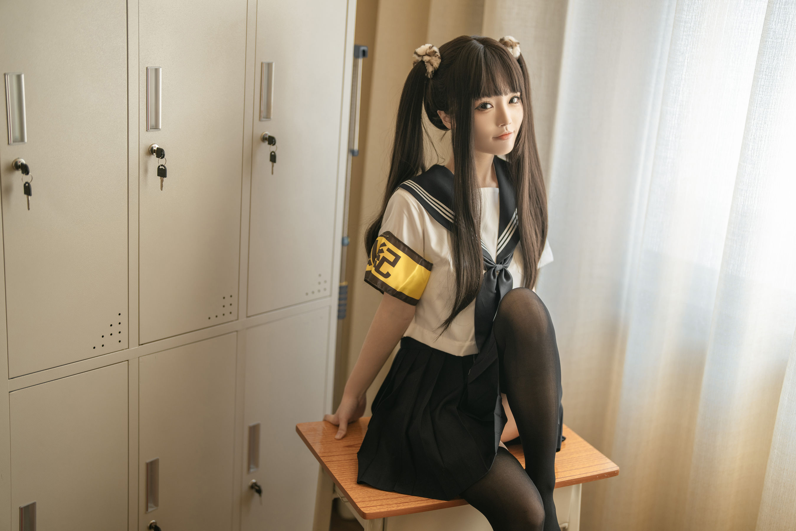 桃良阿宅 – 教室jk Cosplay-第1张