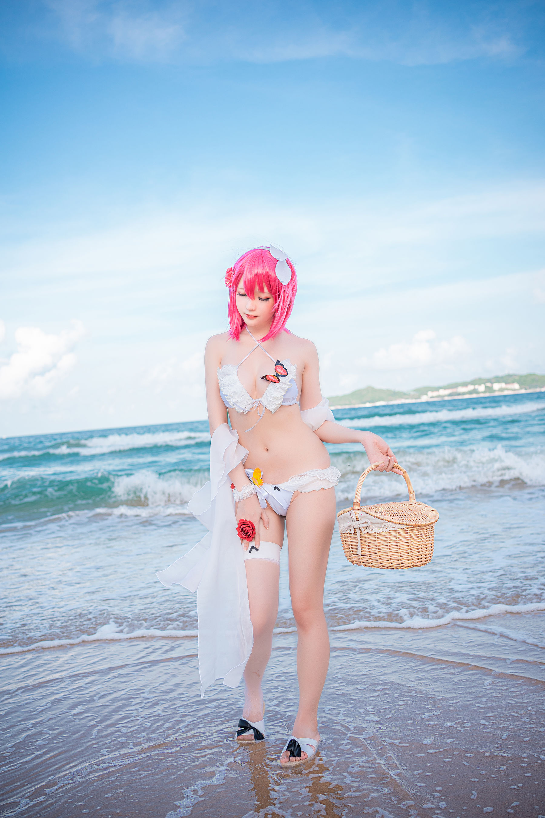 Coser小姐姐星之迟迟 – 鸣夏 黑太子 Cosplay-第2张