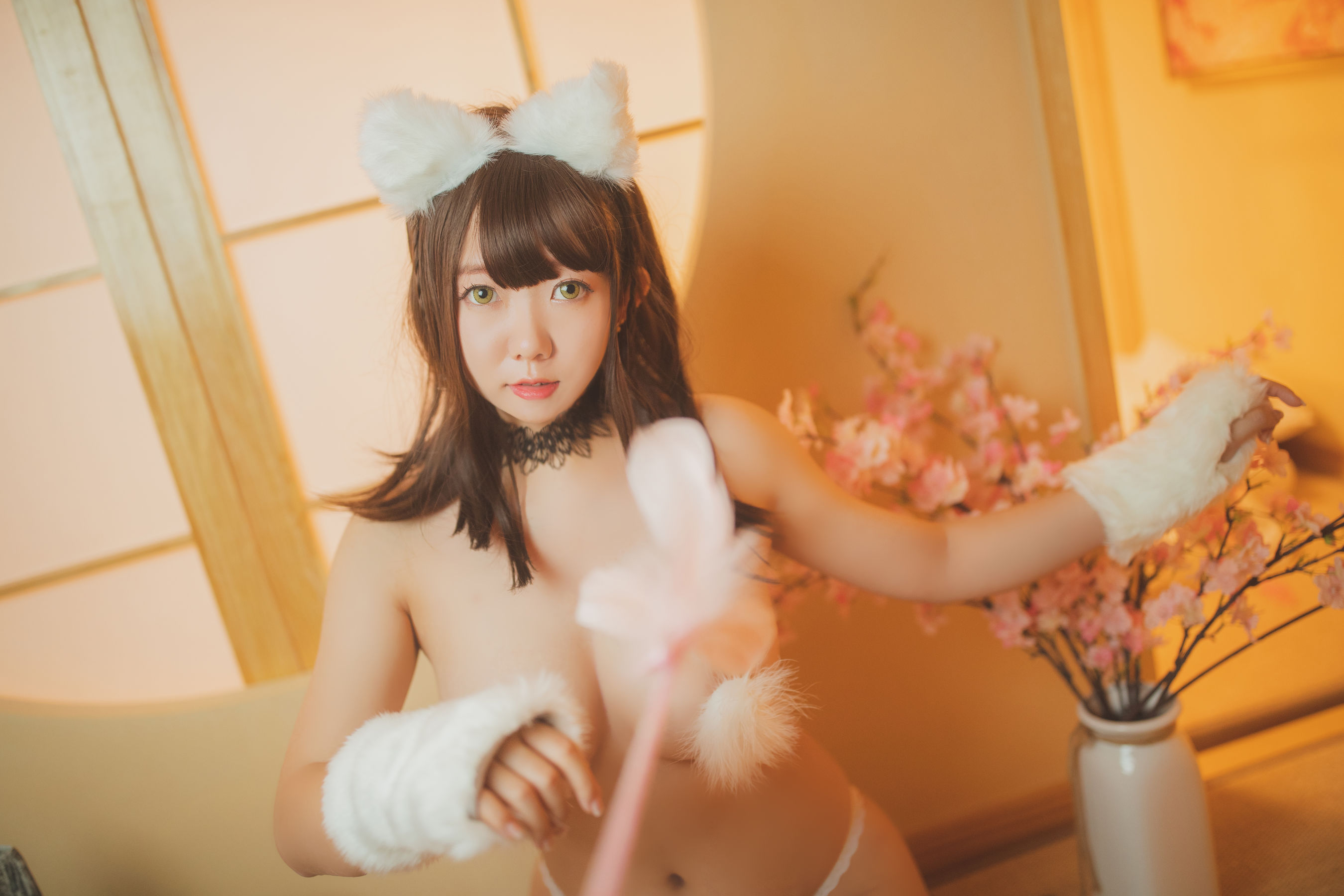 甜糖大魔王g – 情人节猫猫 Cosplay-第3张