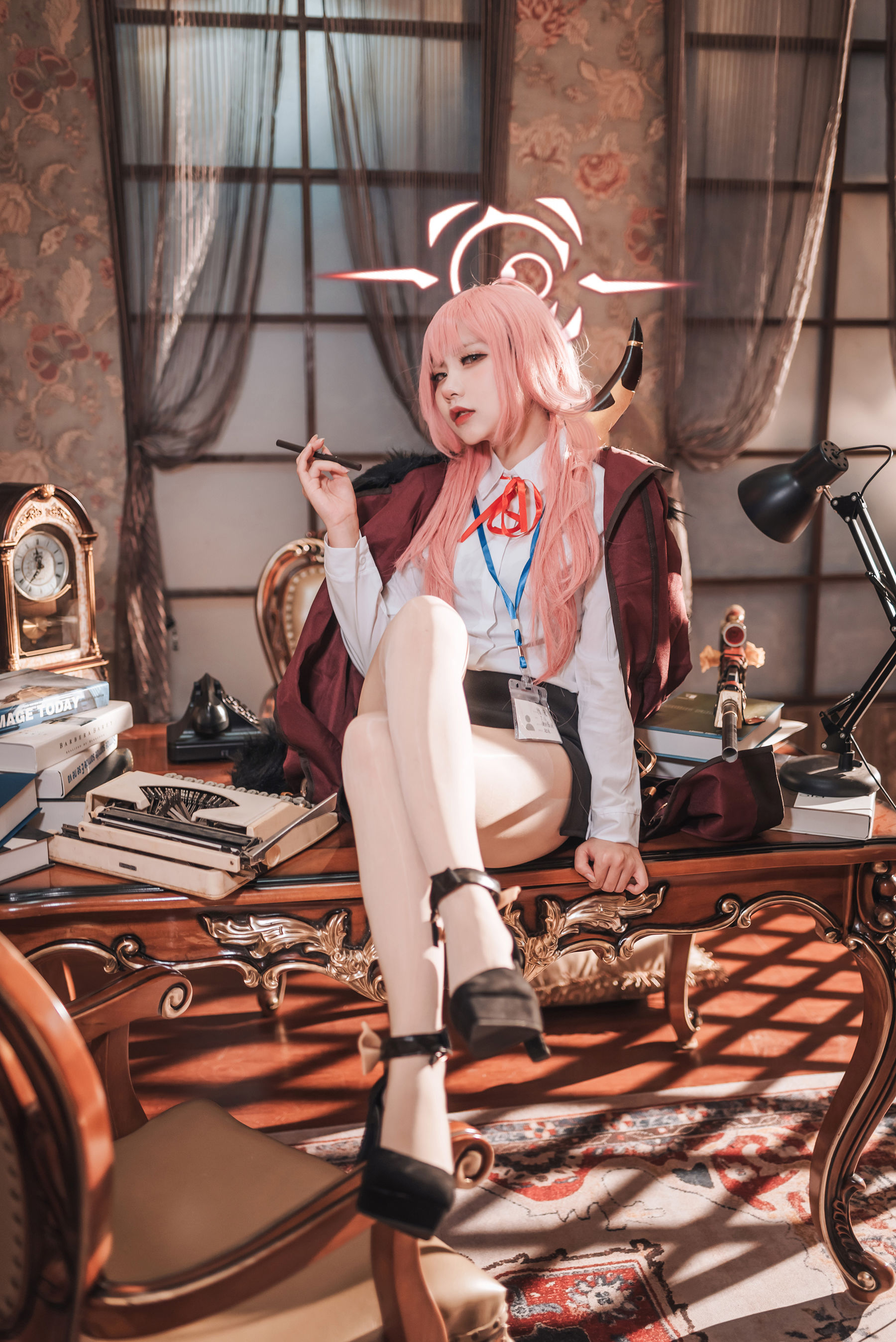 是一只熊仔吗 – 碧蓝档案 陸八魔爱瑠 Cosplay-第1张
