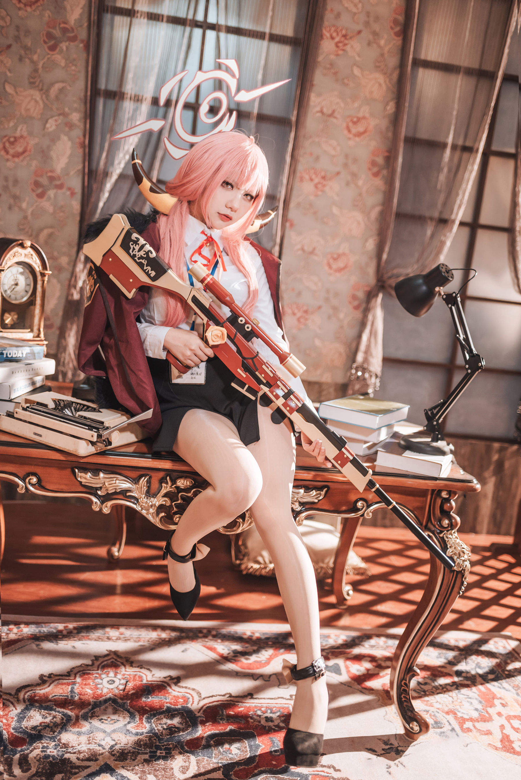 是一只熊仔吗 – 碧蓝档案 陸八魔爱瑠 Cosplay-第2张