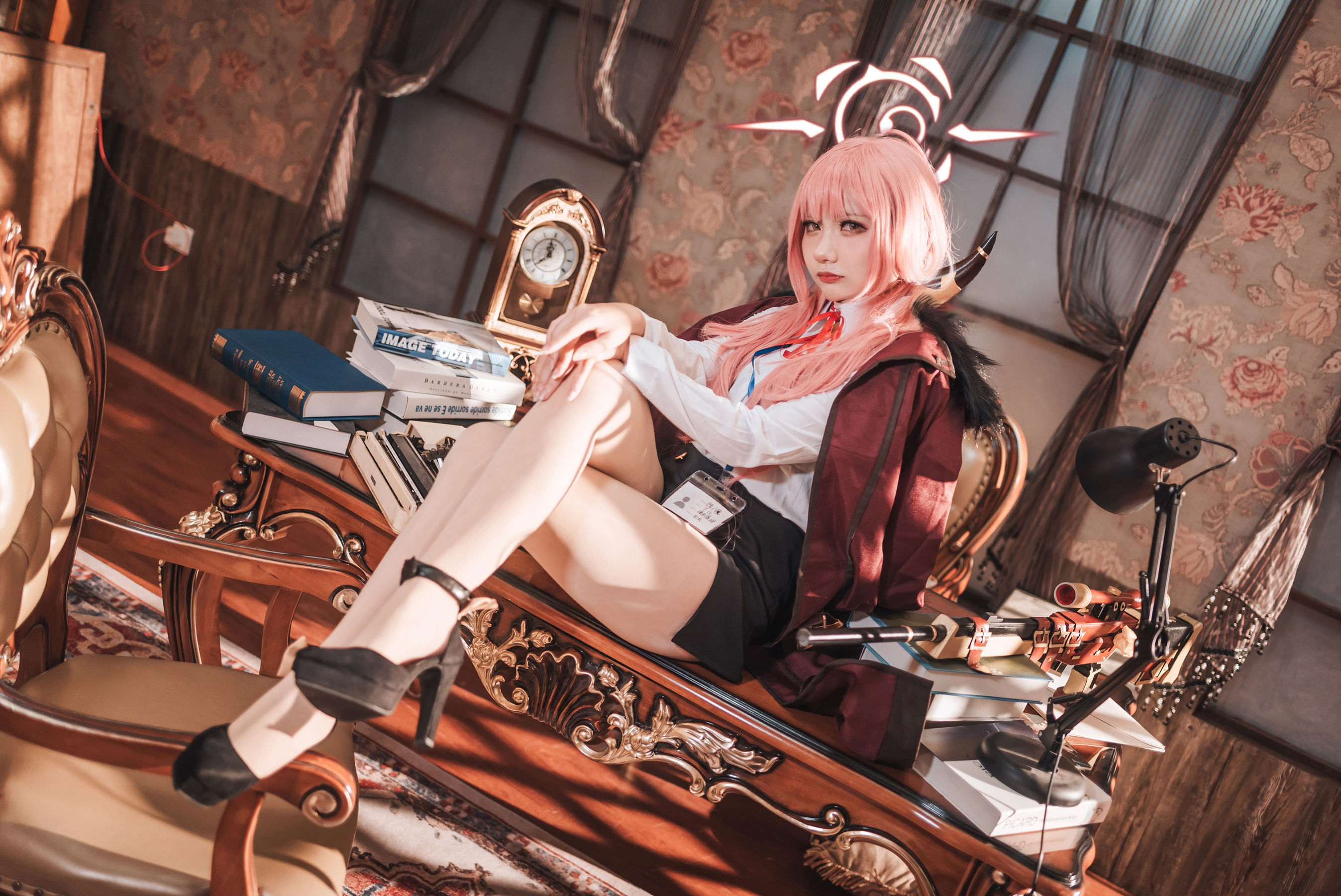是一只熊仔吗 – 碧蓝档案 陸八魔爱瑠 Cosplay-第20张