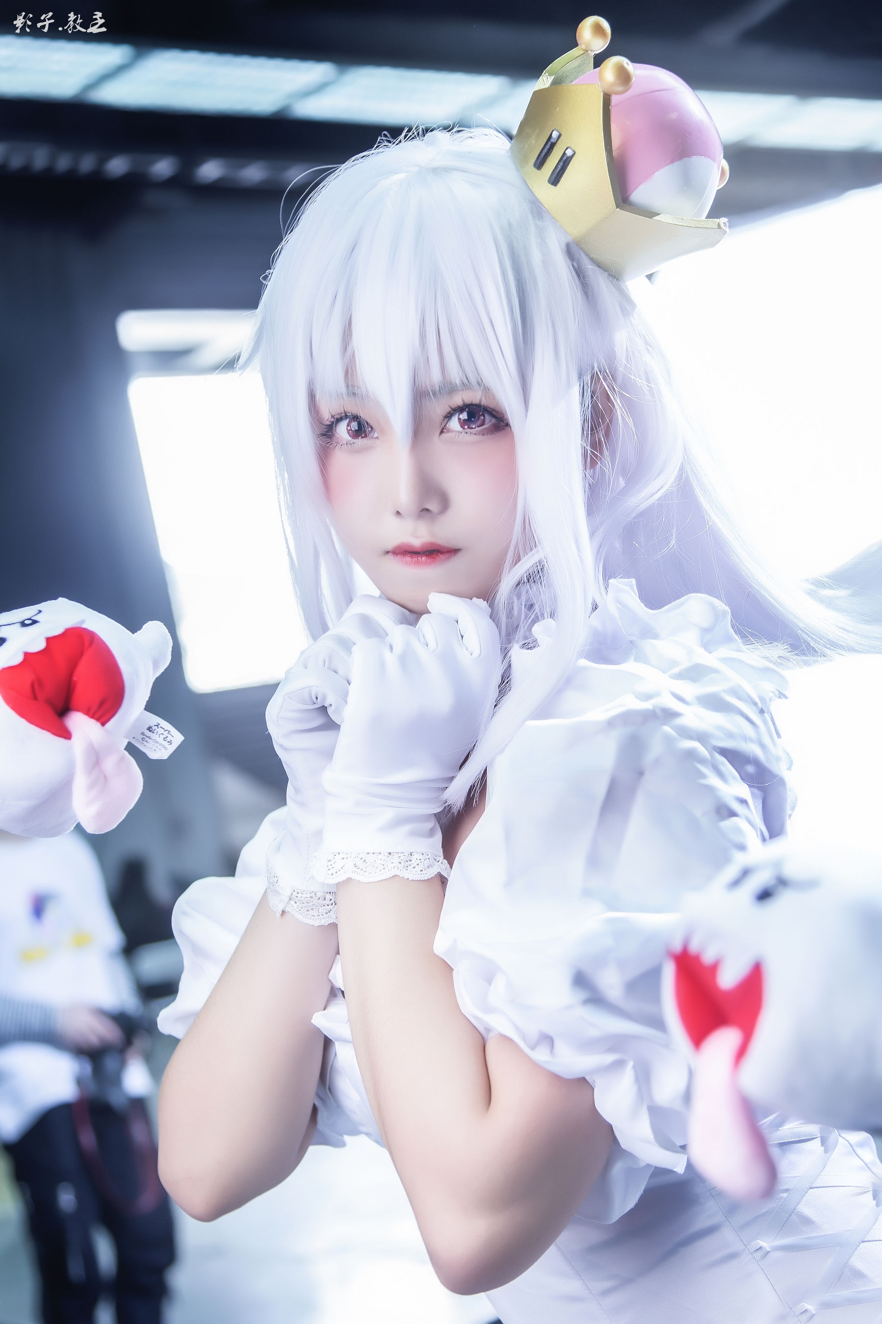 萌系小姐姐蜜汁猫裘 – 幽灵姬 Cosplay-第10张
