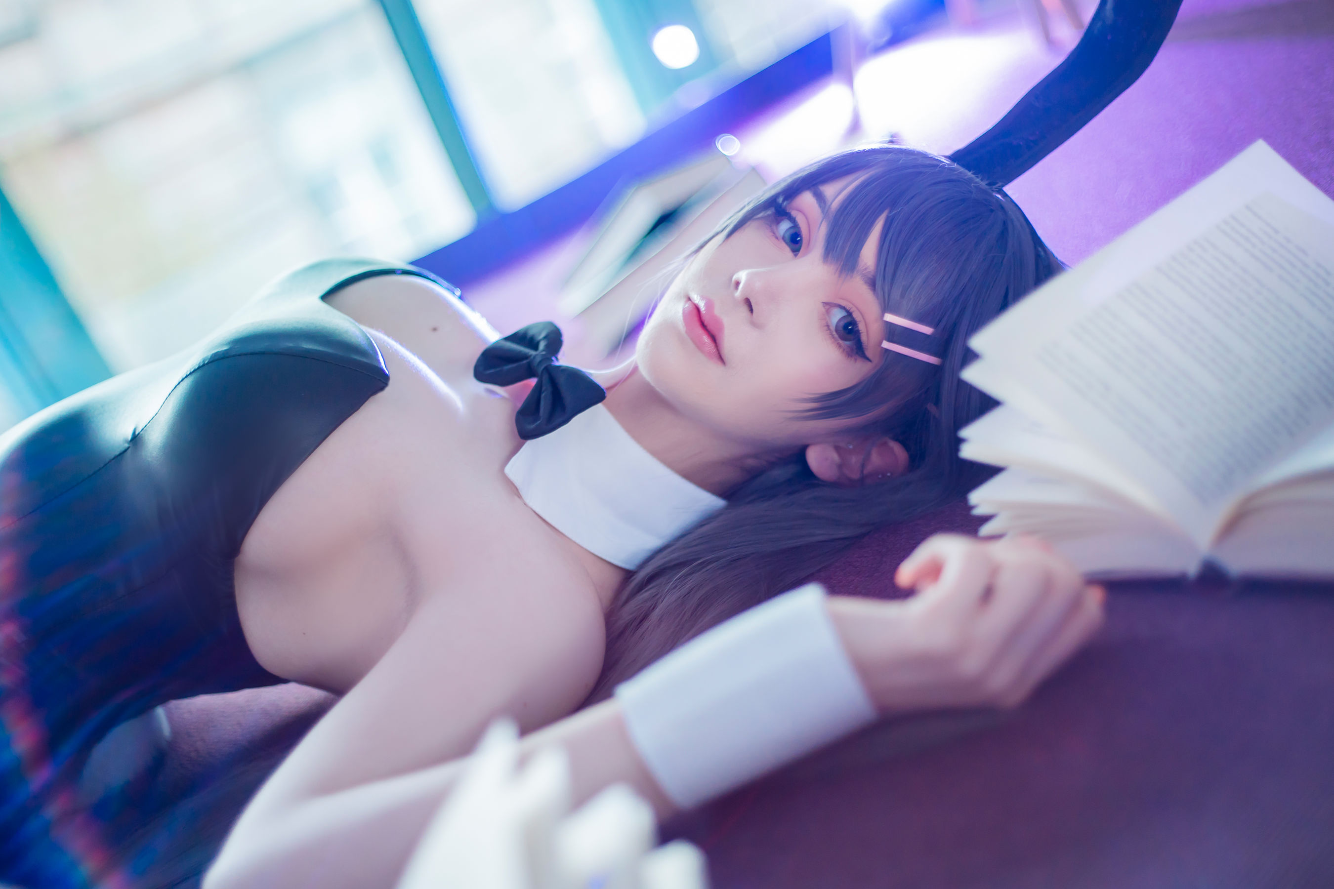 国外美女SayaTheFox – 麻衣学姐 Cosplay-第1张