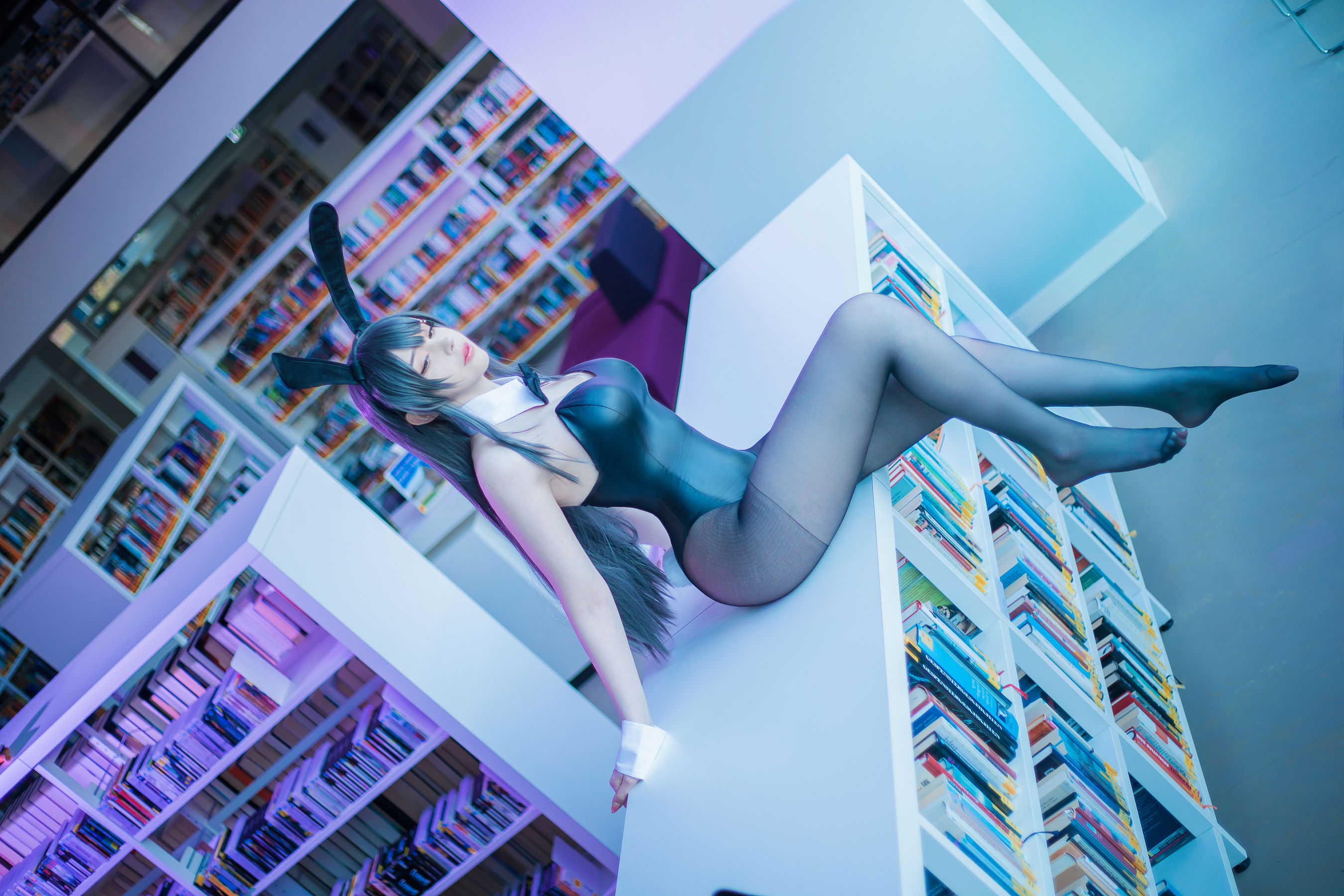 国外美女SayaTheFox – 麻衣学姐 Cosplay-第2张