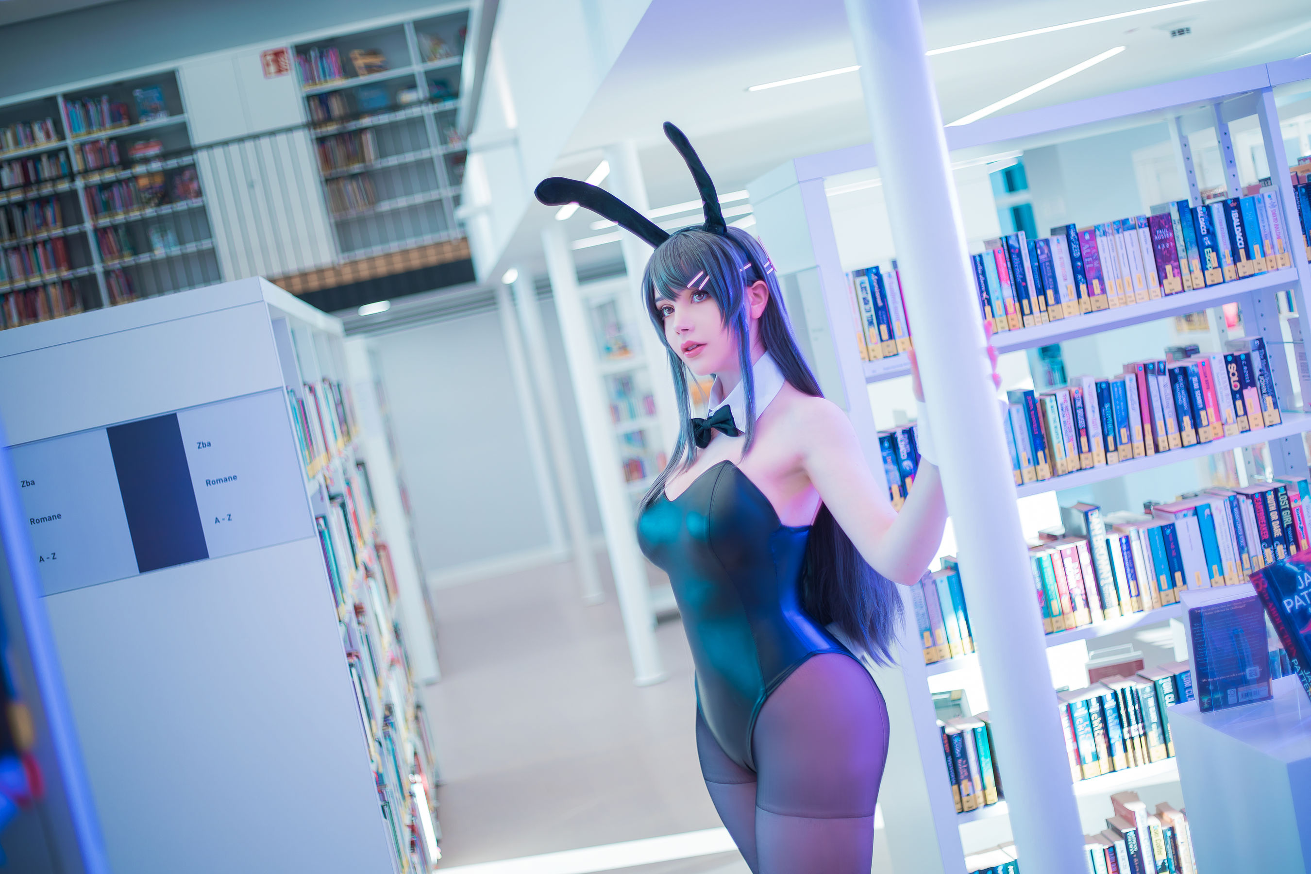 国外美女SayaTheFox – 麻衣学姐 Cosplay-第4张
