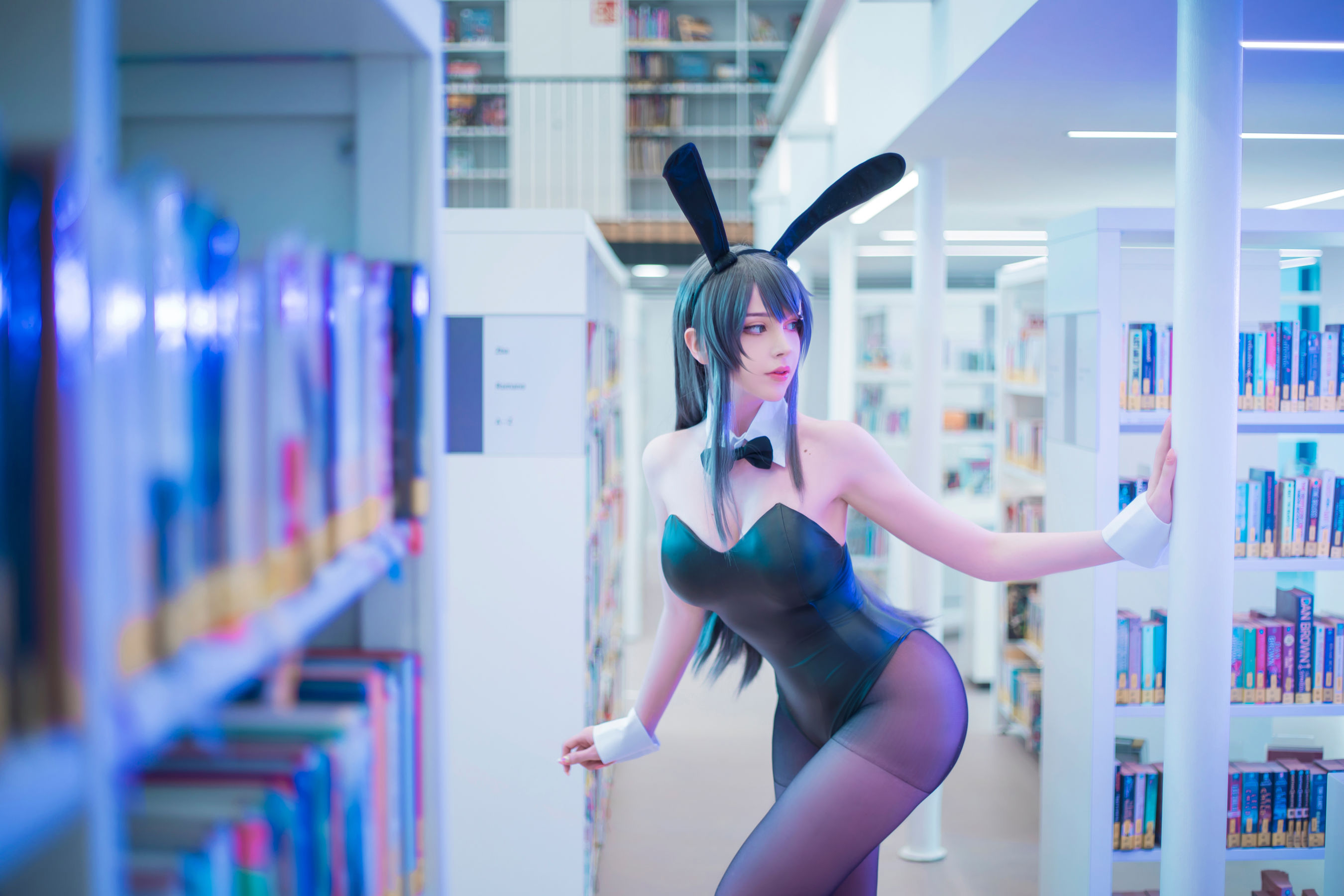 国外美女SayaTheFox – 麻衣学姐 Cosplay-第5张