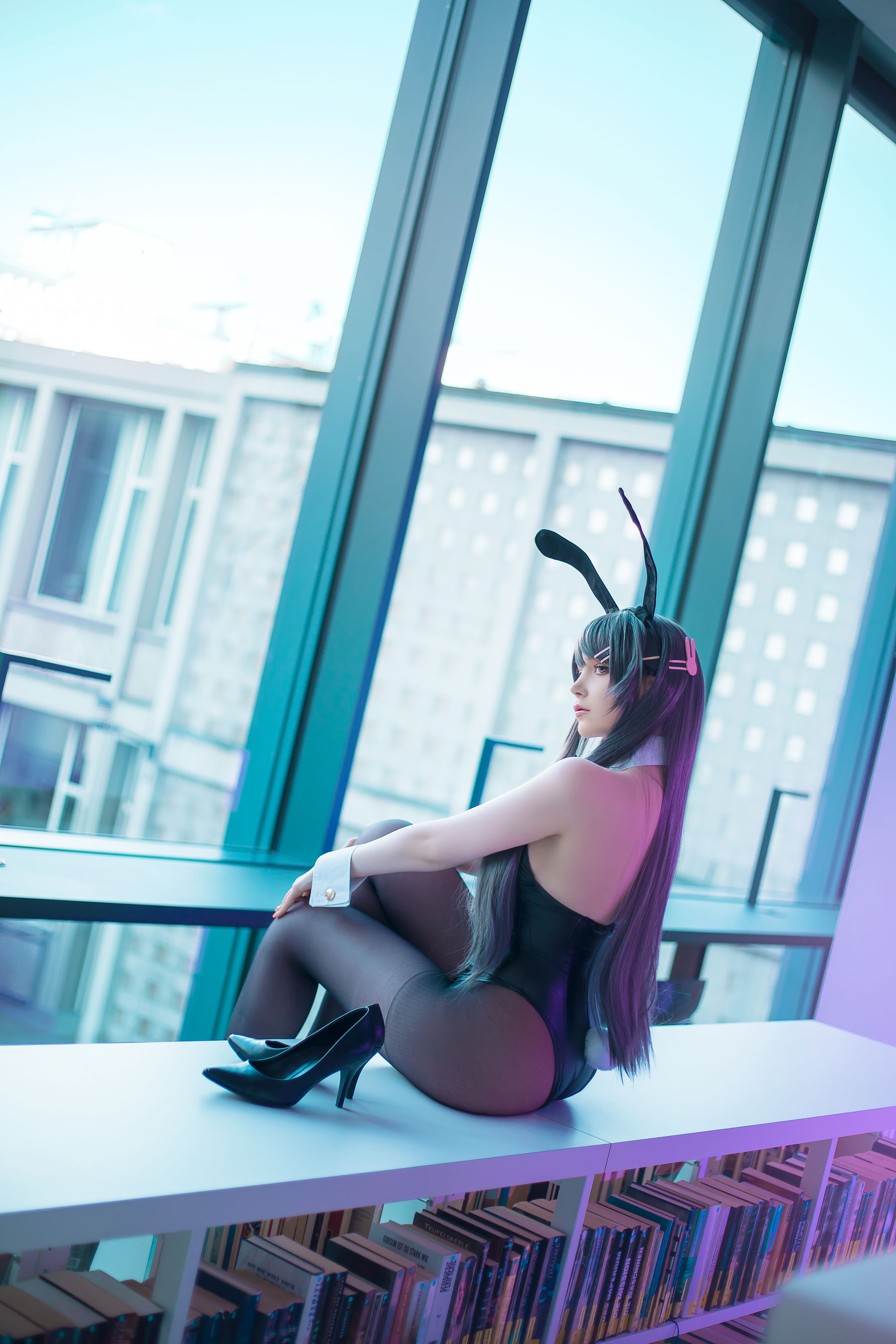 国外美女SayaTheFox – 麻衣学姐 Cosplay-第6张