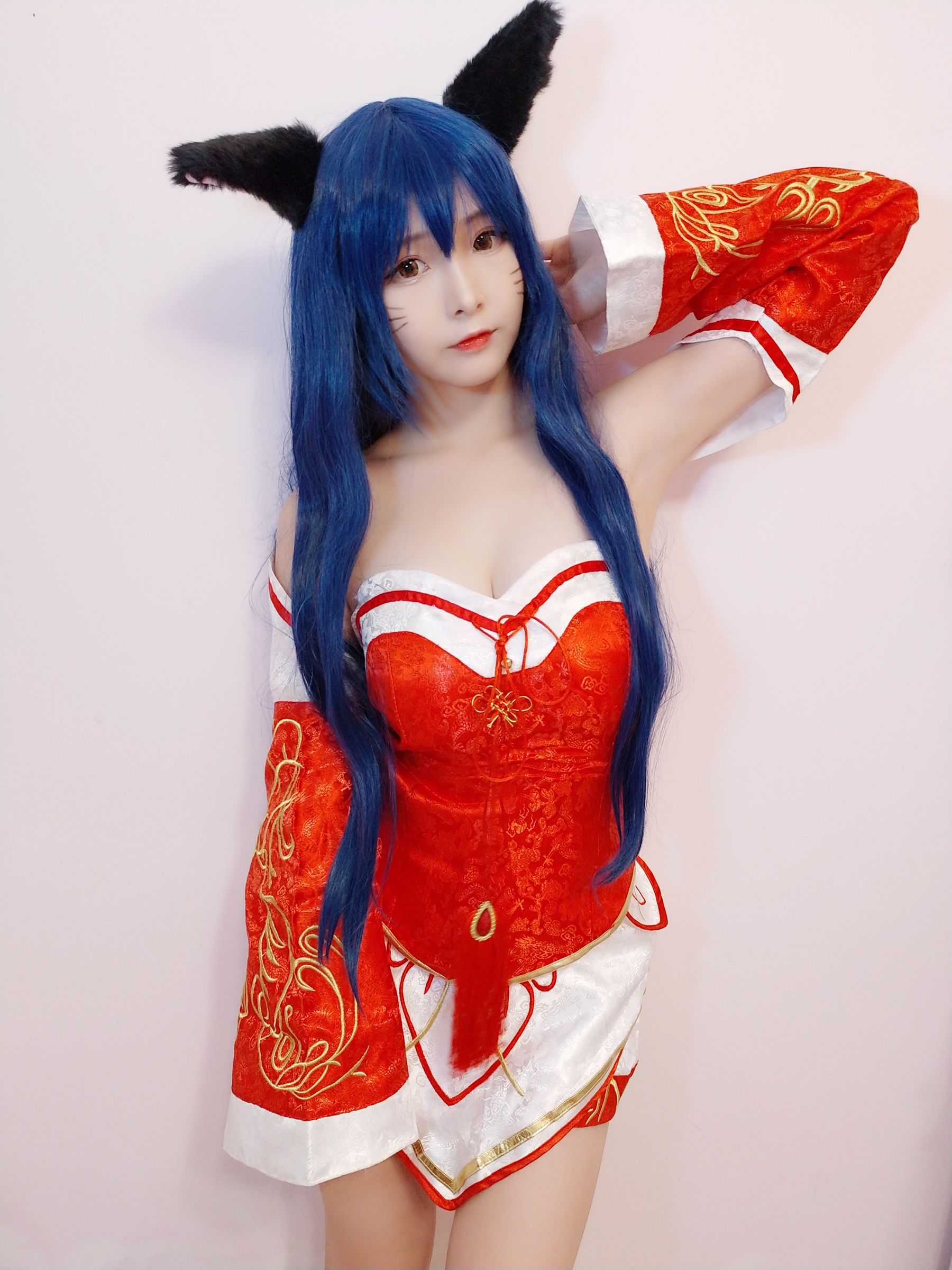 二次元美女古川kagura 阿狸 Cosplay-第4张