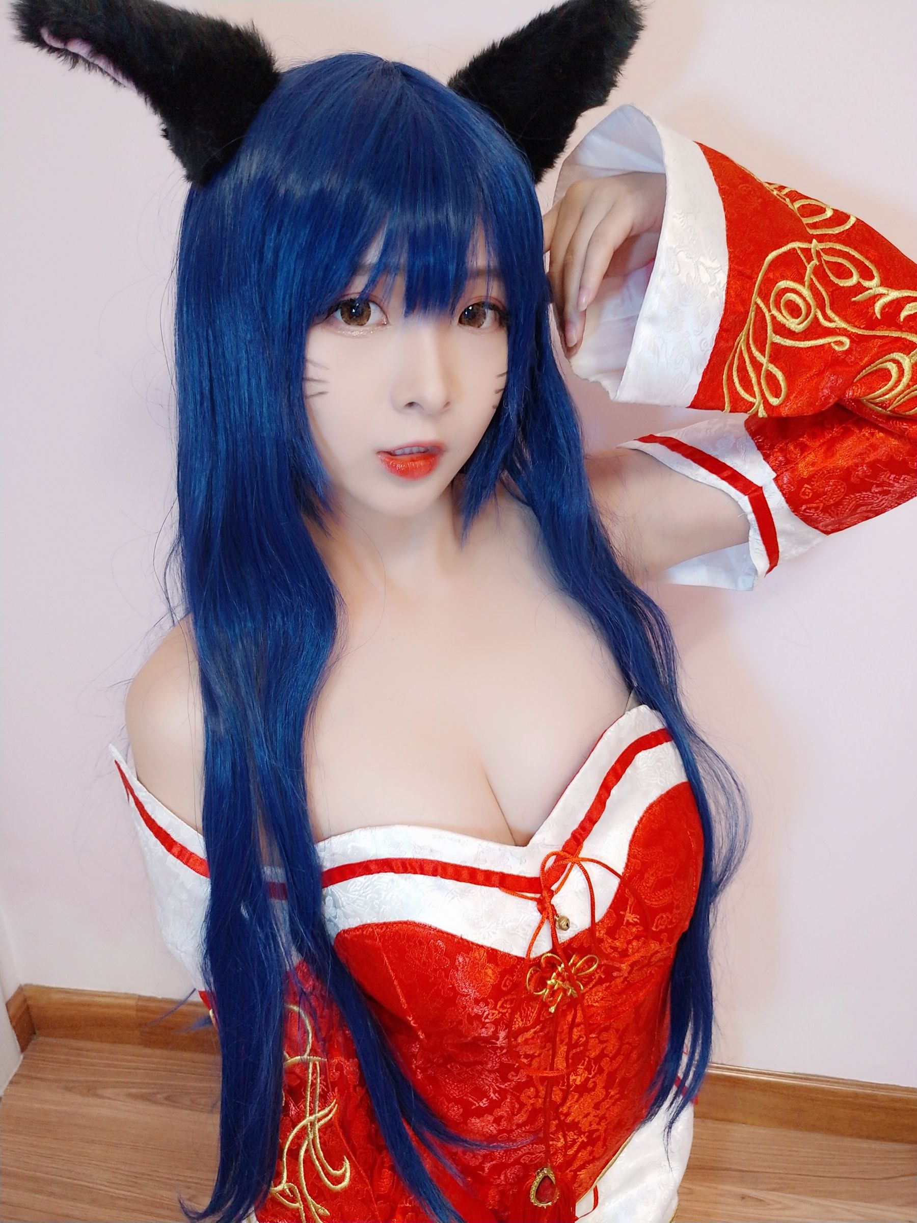 二次元美女古川kagura 阿狸 Cosplay-第6张