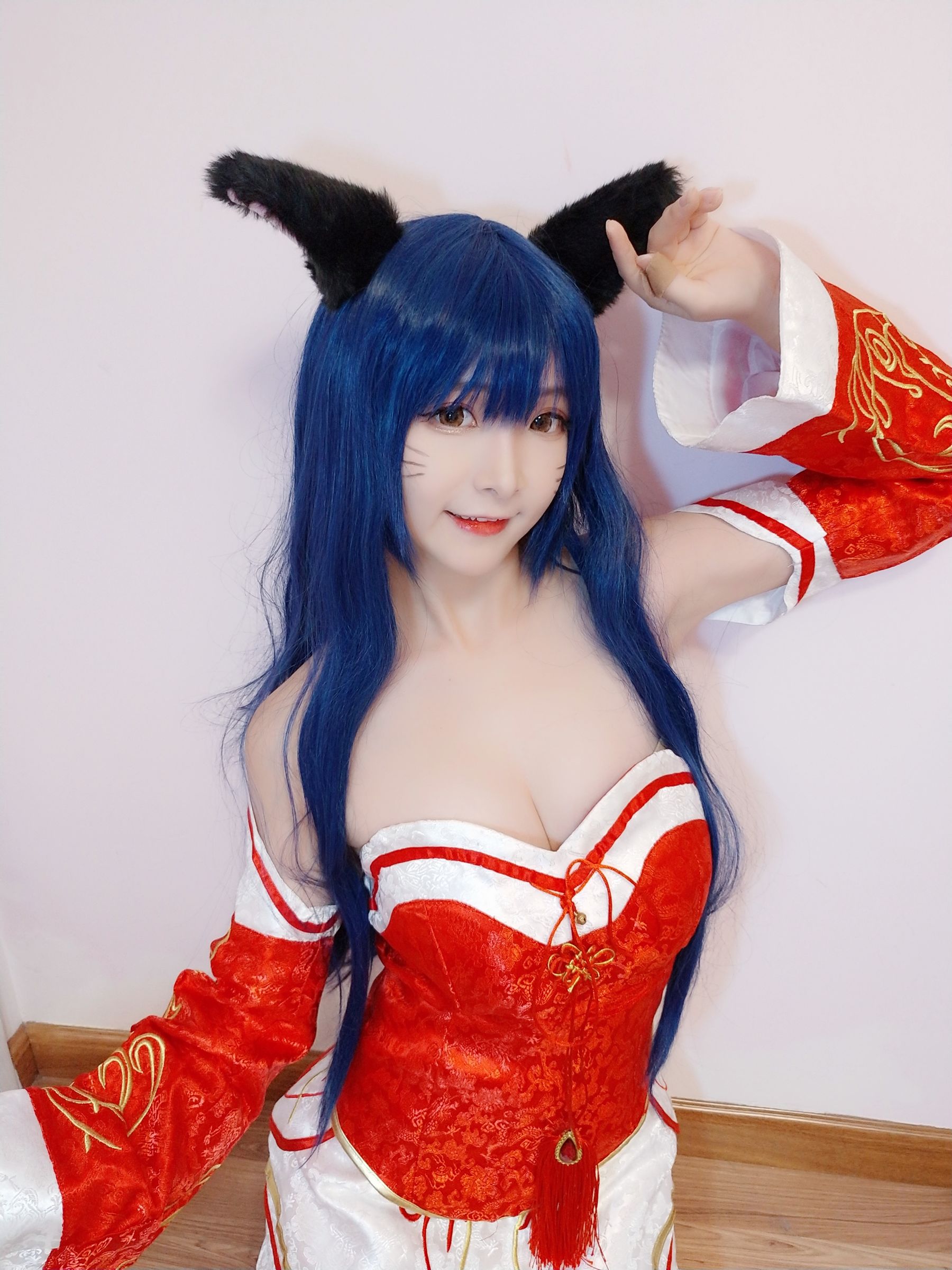 二次元美女古川kagura 阿狸 Cosplay-第12张