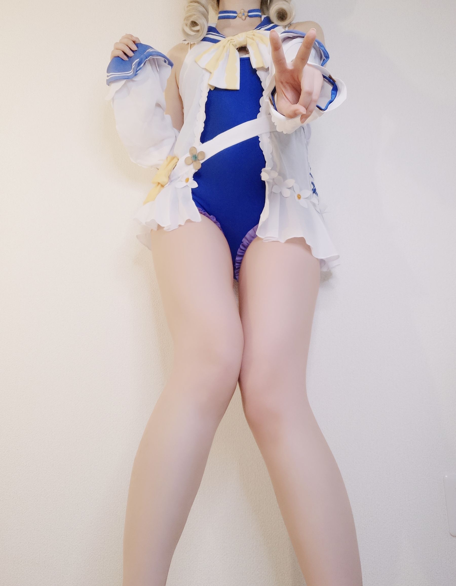 Yuki亭 – バーバラちゃん水着 (原神) Cosplay-第1张