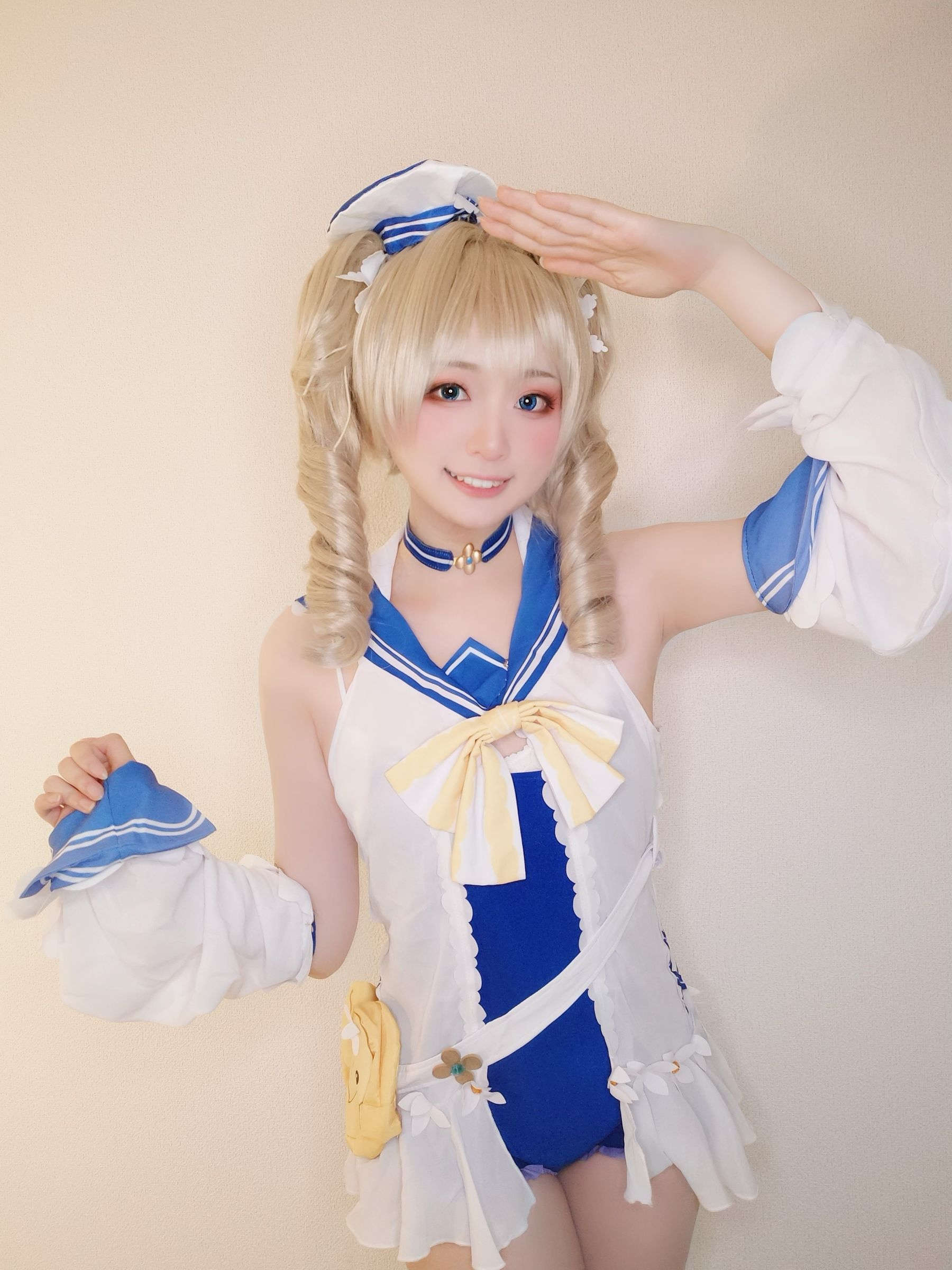 Yuki亭 – バーバラちゃん水着 (原神) Cosplay-第6张