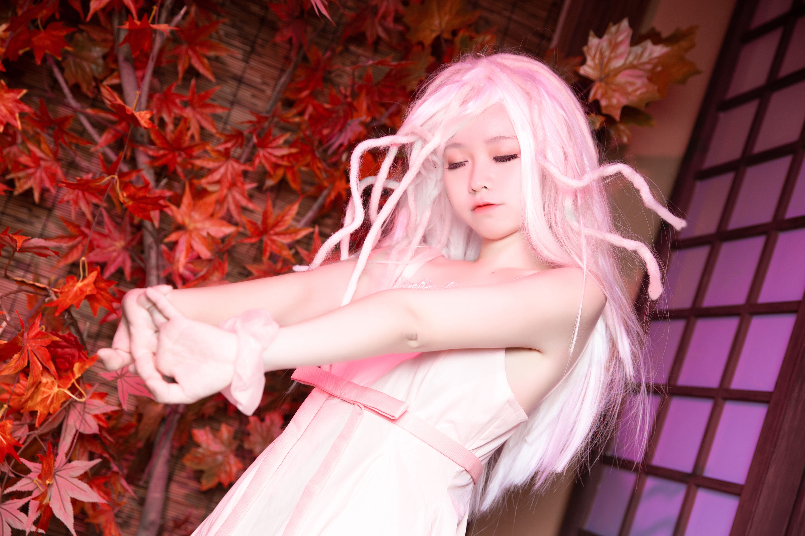 动漫博主G44不会受伤 – 抚子蛇神 Cosplay-第5张