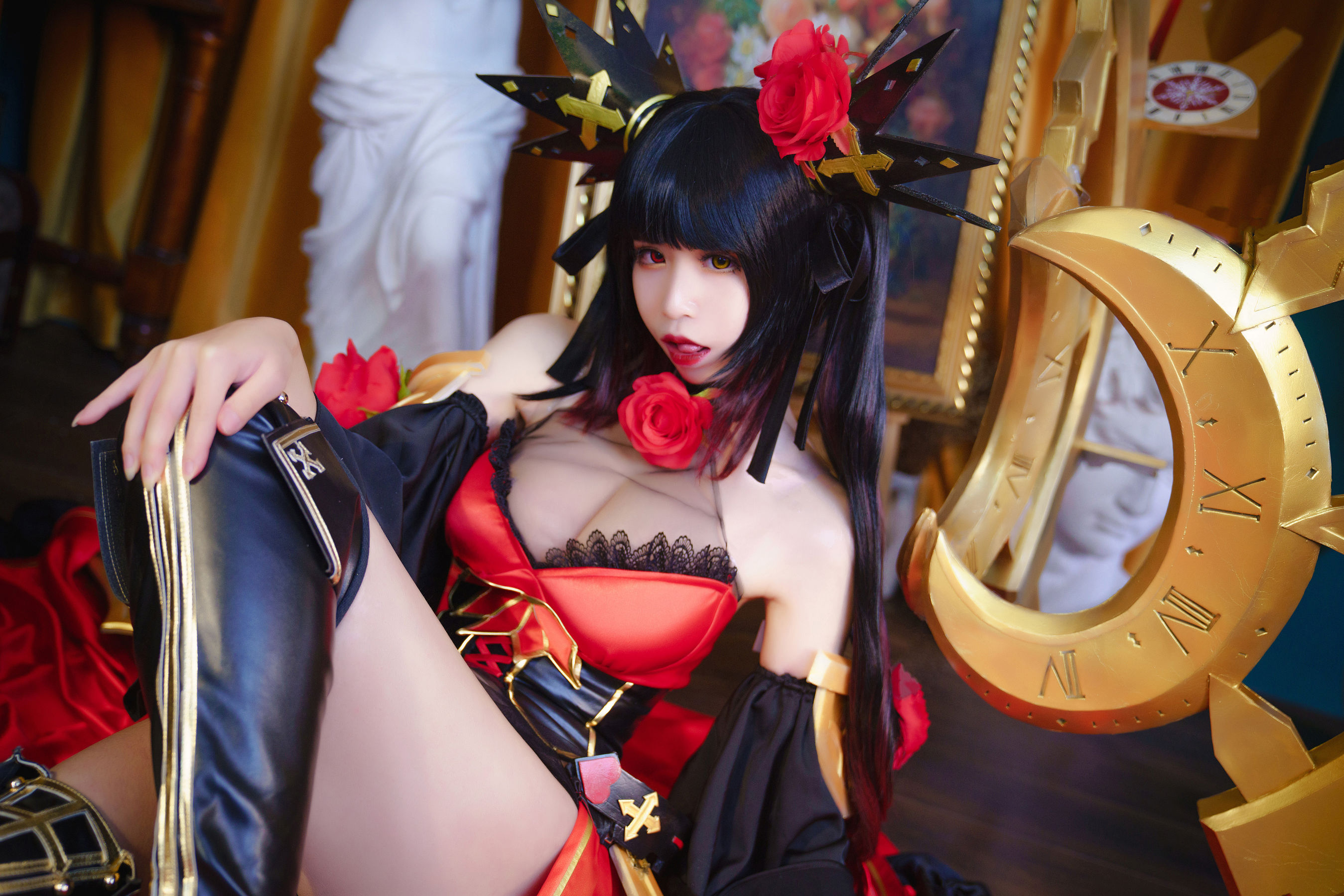 动漫博主爱老师_PhD – 约会大作战 狂三新皮肤 Cosplay-第1张