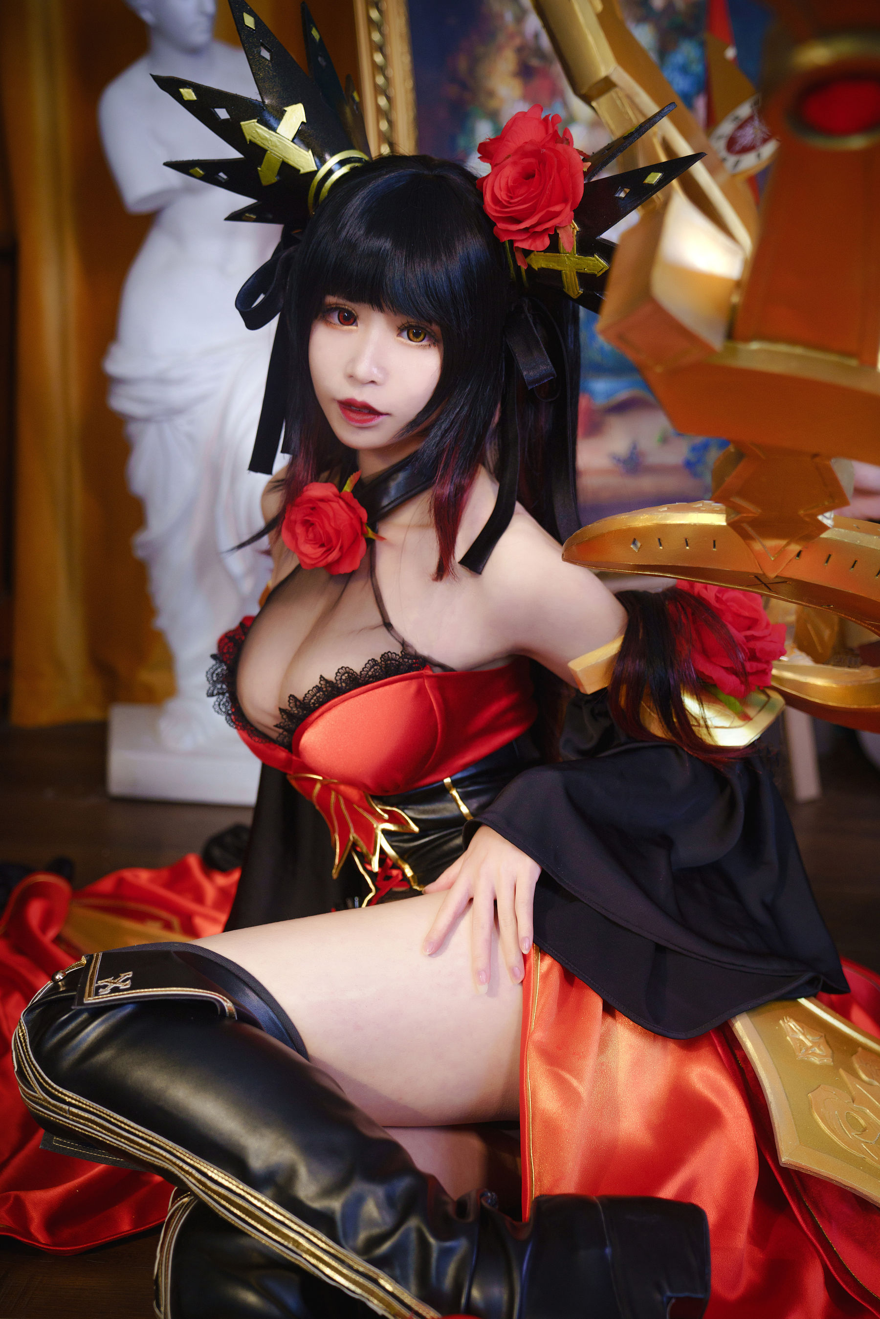 动漫博主爱老师_PhD – 约会大作战 狂三新皮肤 Cosplay-第10张