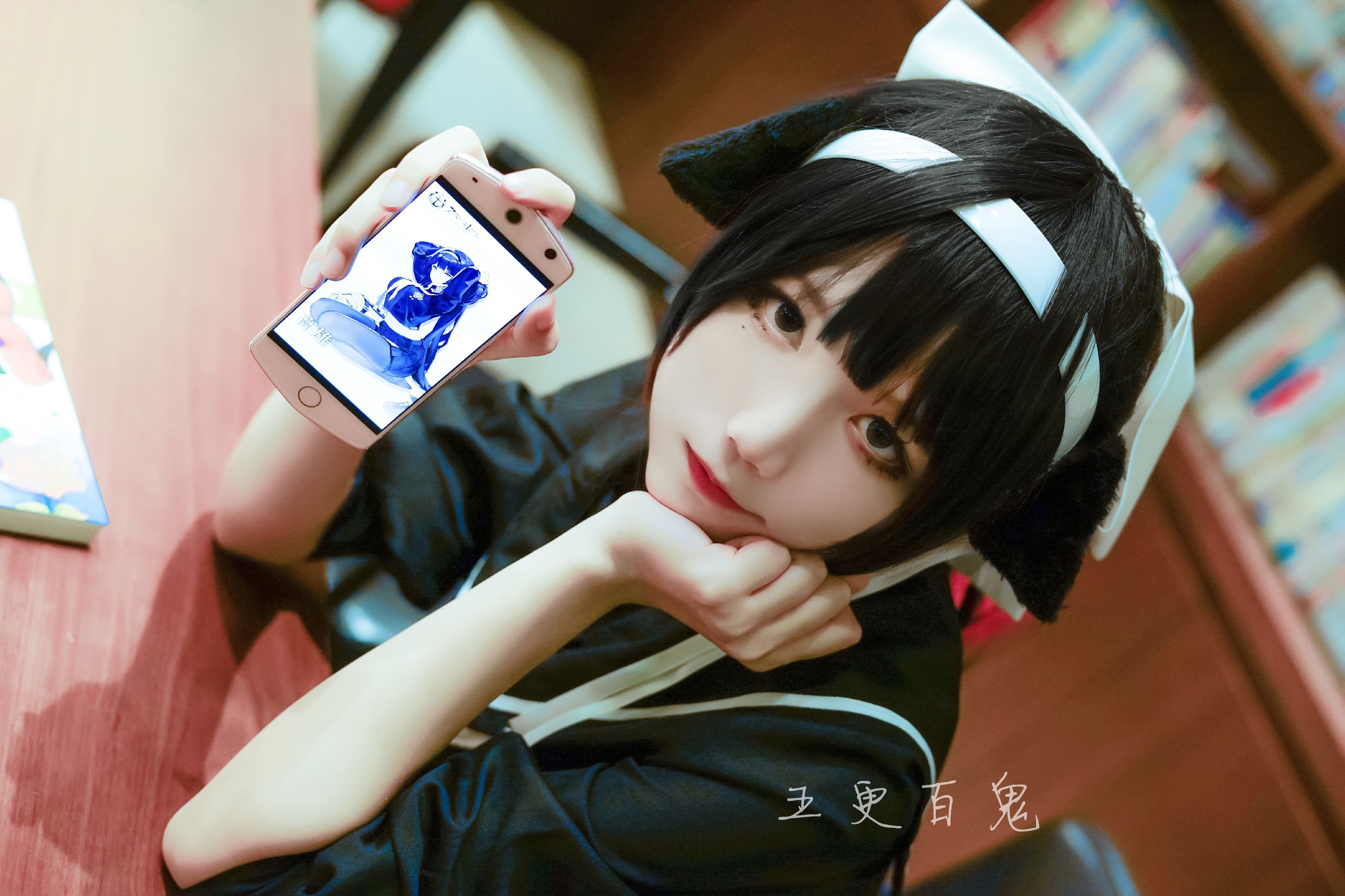 清纯少女五更百鬼 碧蓝航线 Cosplay-第3张