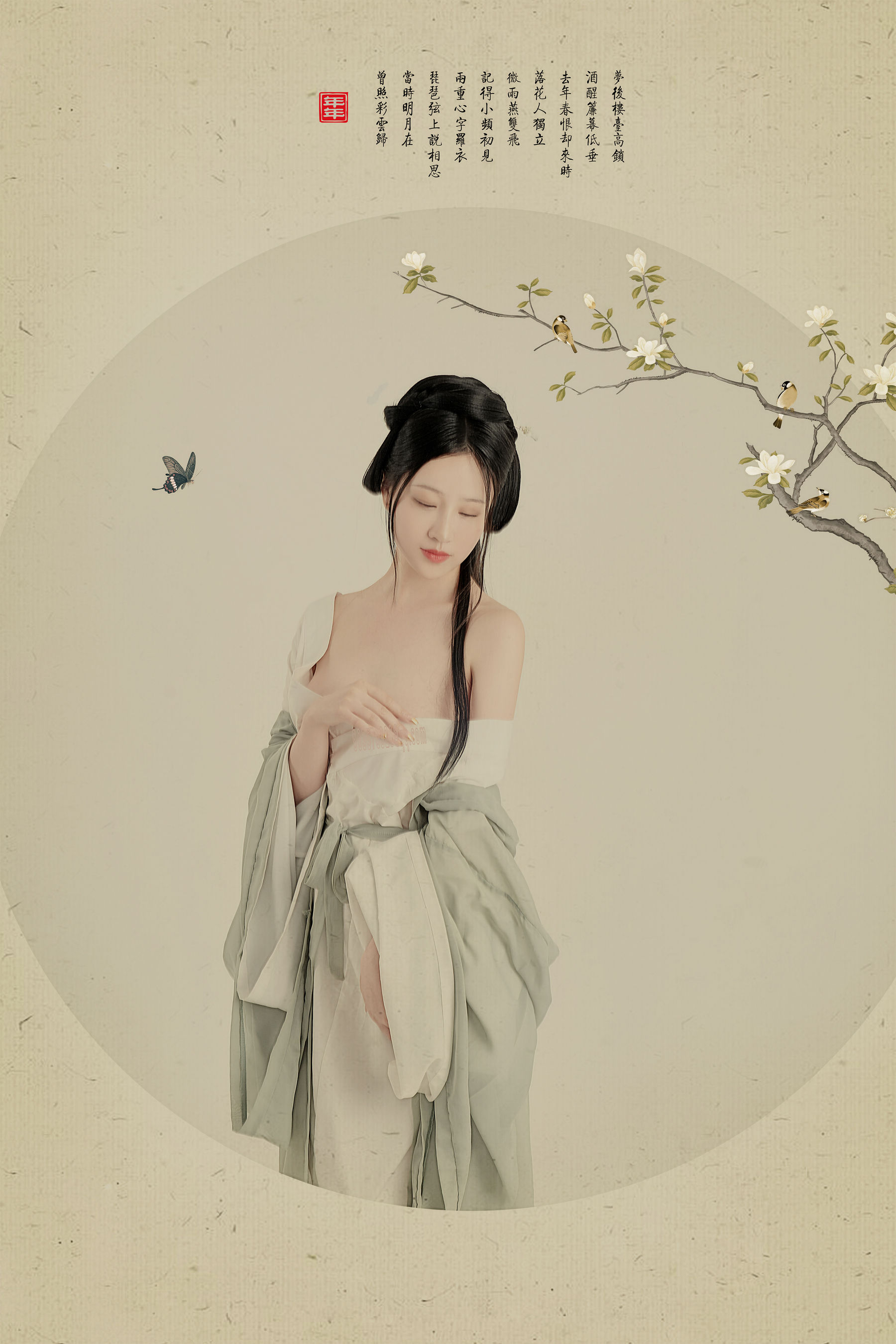Nnian – 白玉兰 Cosplay-第7张
