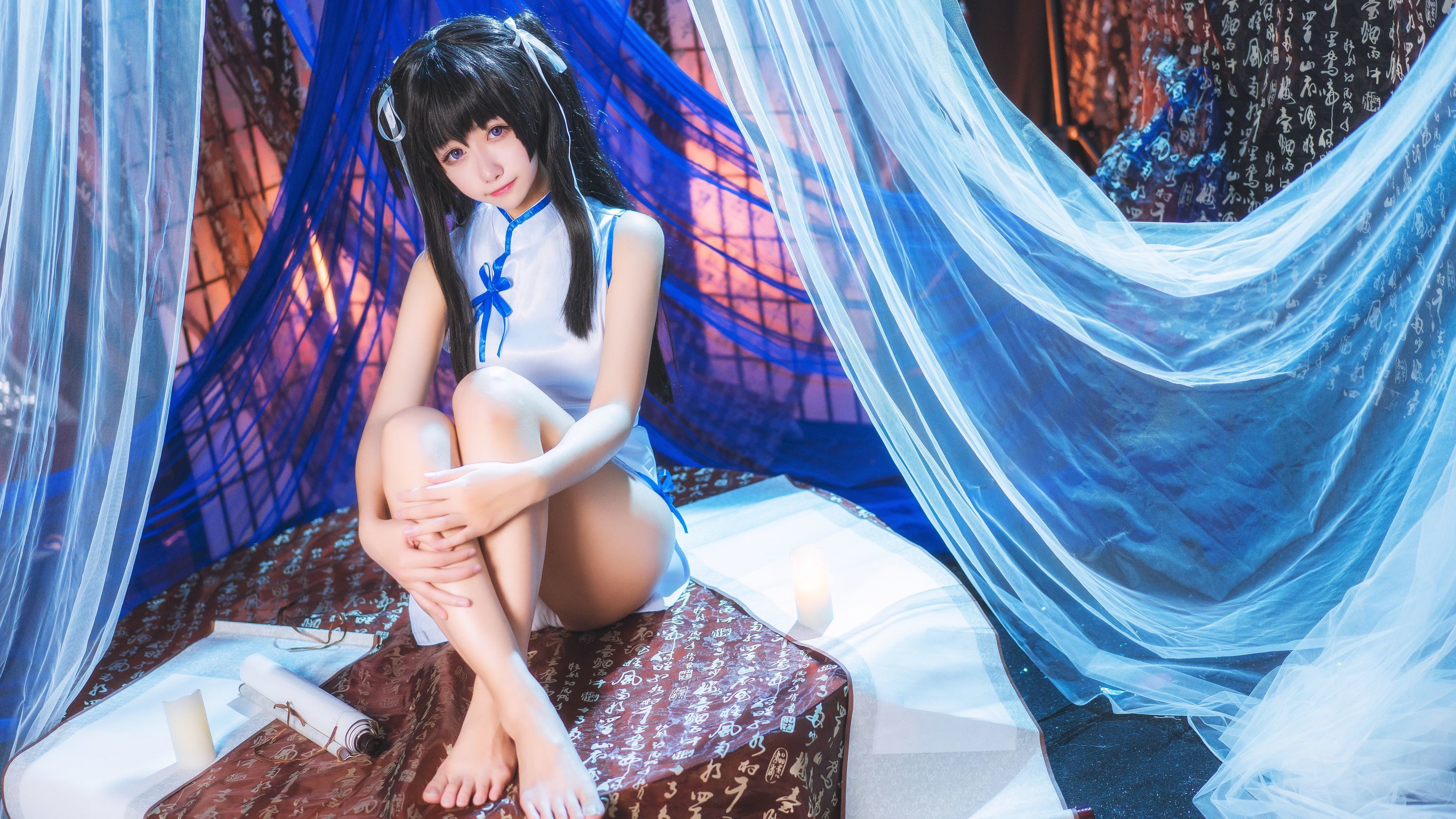 微博妹子Momoko葵葵 铃白 Cosplay-第1张