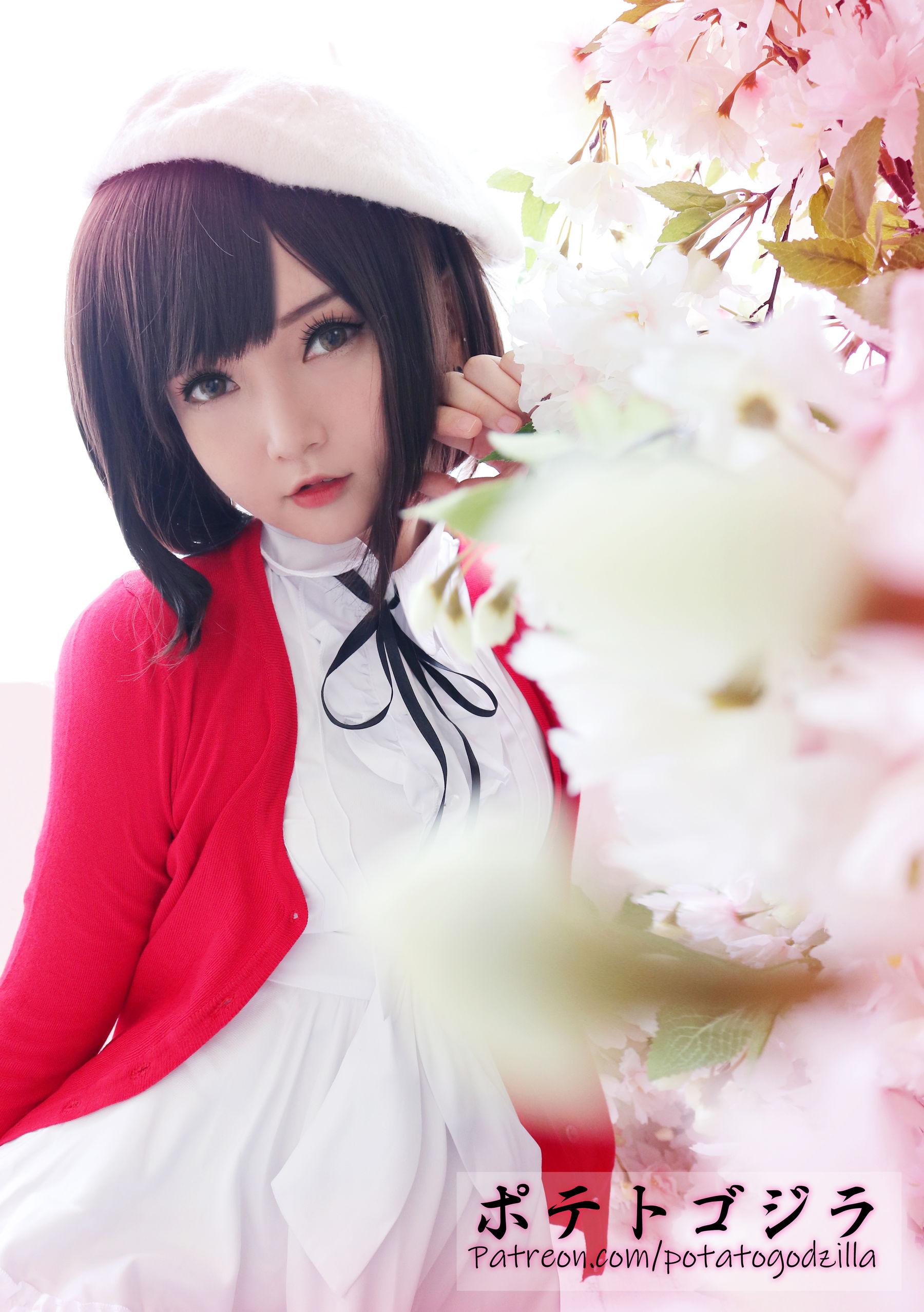 Coser小姐姐Potato Godzilla – Megumi Kato Cosplay-第1张
