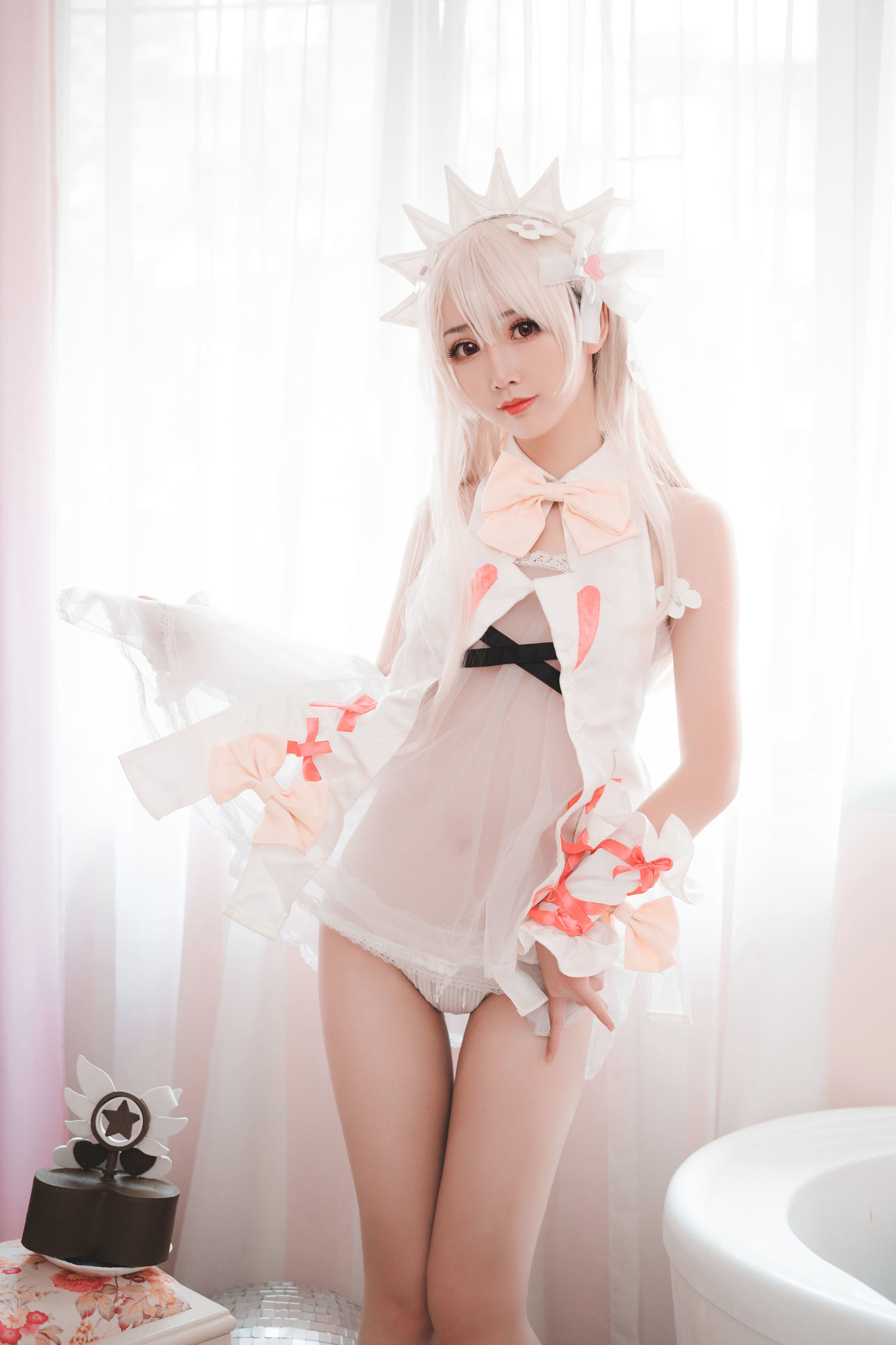 可爱人气Coser面饼仙儿 伊莉亚 Cosplay-第6张