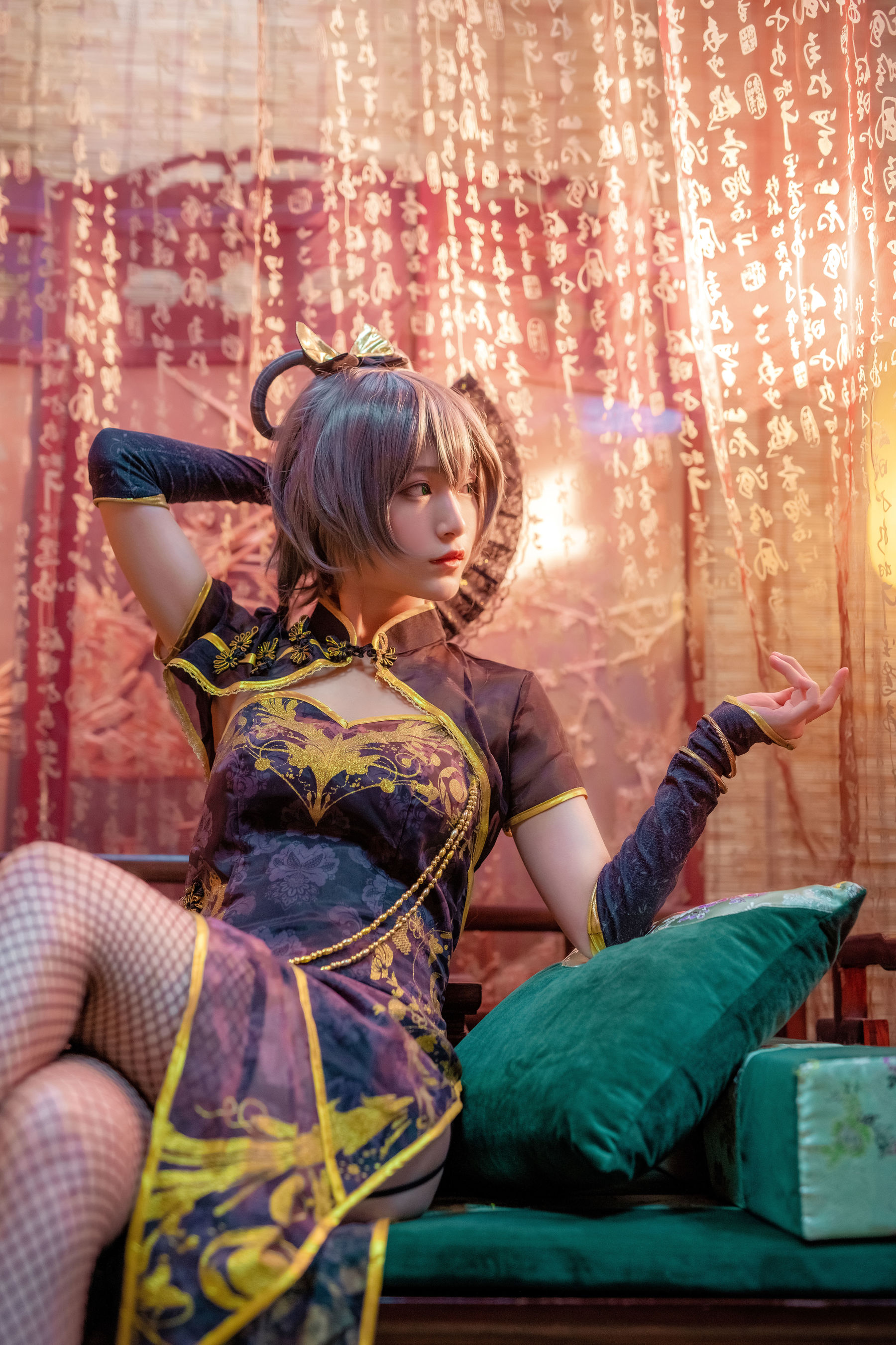 动漫博主铁板烧鬼舞w – 洛天依 Cosplay-第1张