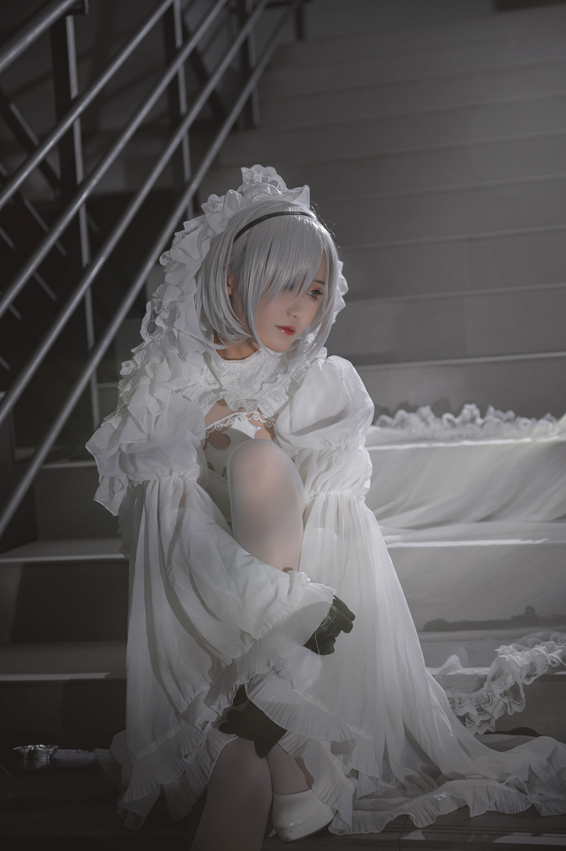 微博妹子三度_69 – 2B自拍 Cosplay-第1张