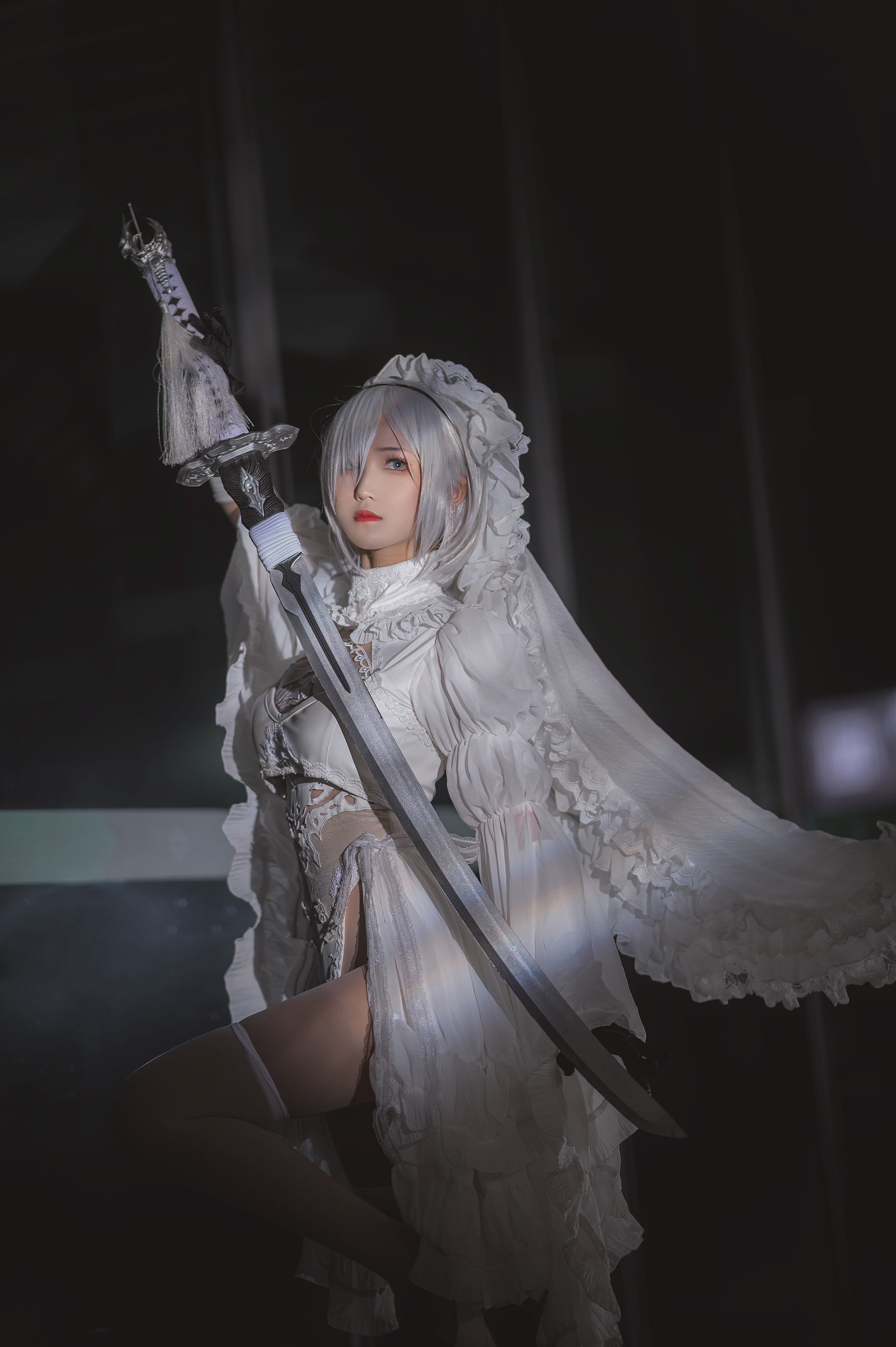 微博妹子三度_69 – 2B自拍 Cosplay-第4张